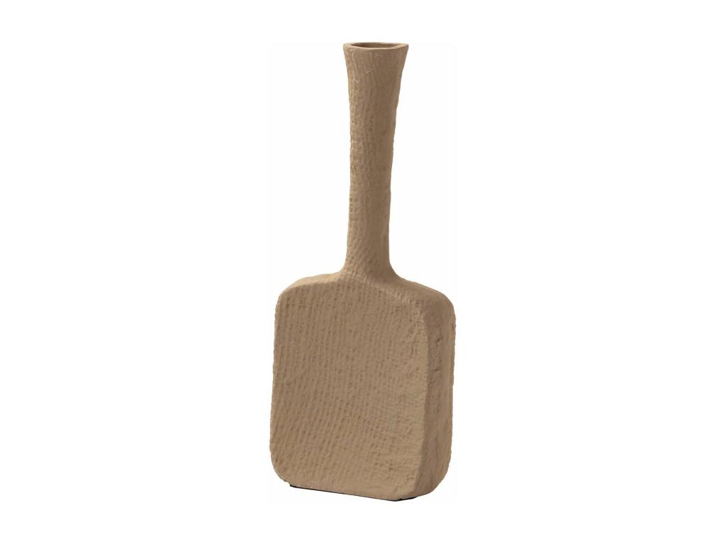 Florero Aluminio Beige 13x5x32 Cm