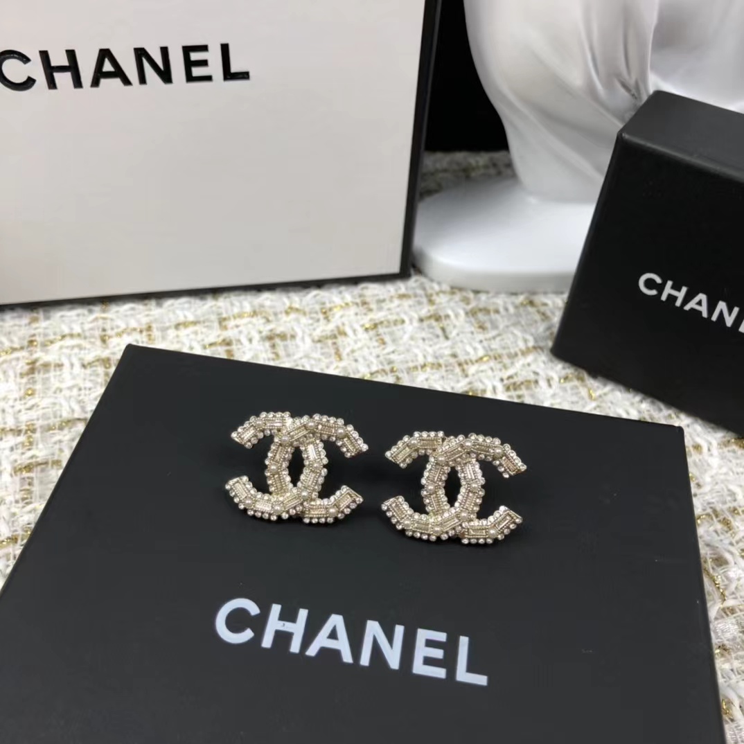 Chanel Big Double C Earrings - Original Replica Club