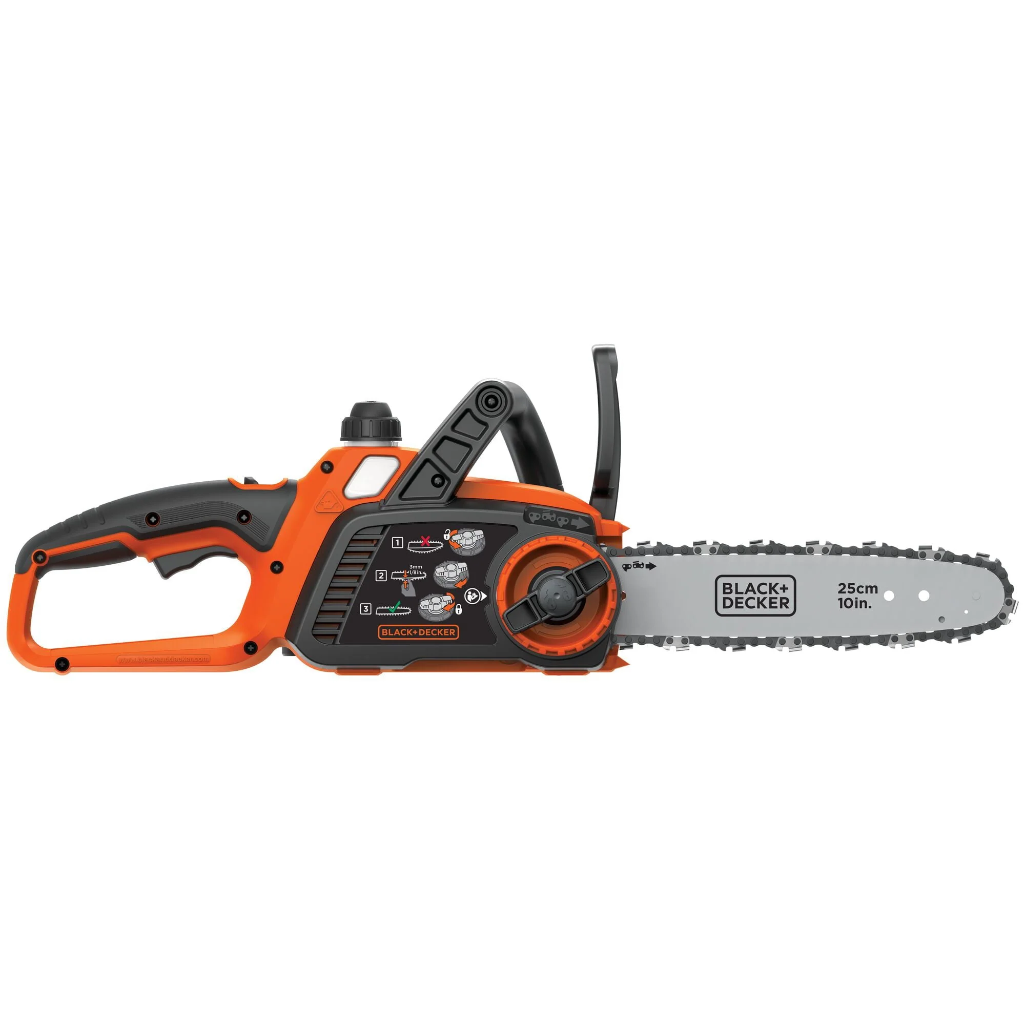 BLACK+DECKER LCS1020 20V MAX Lithium 10 in. Chainsaw - Image 13