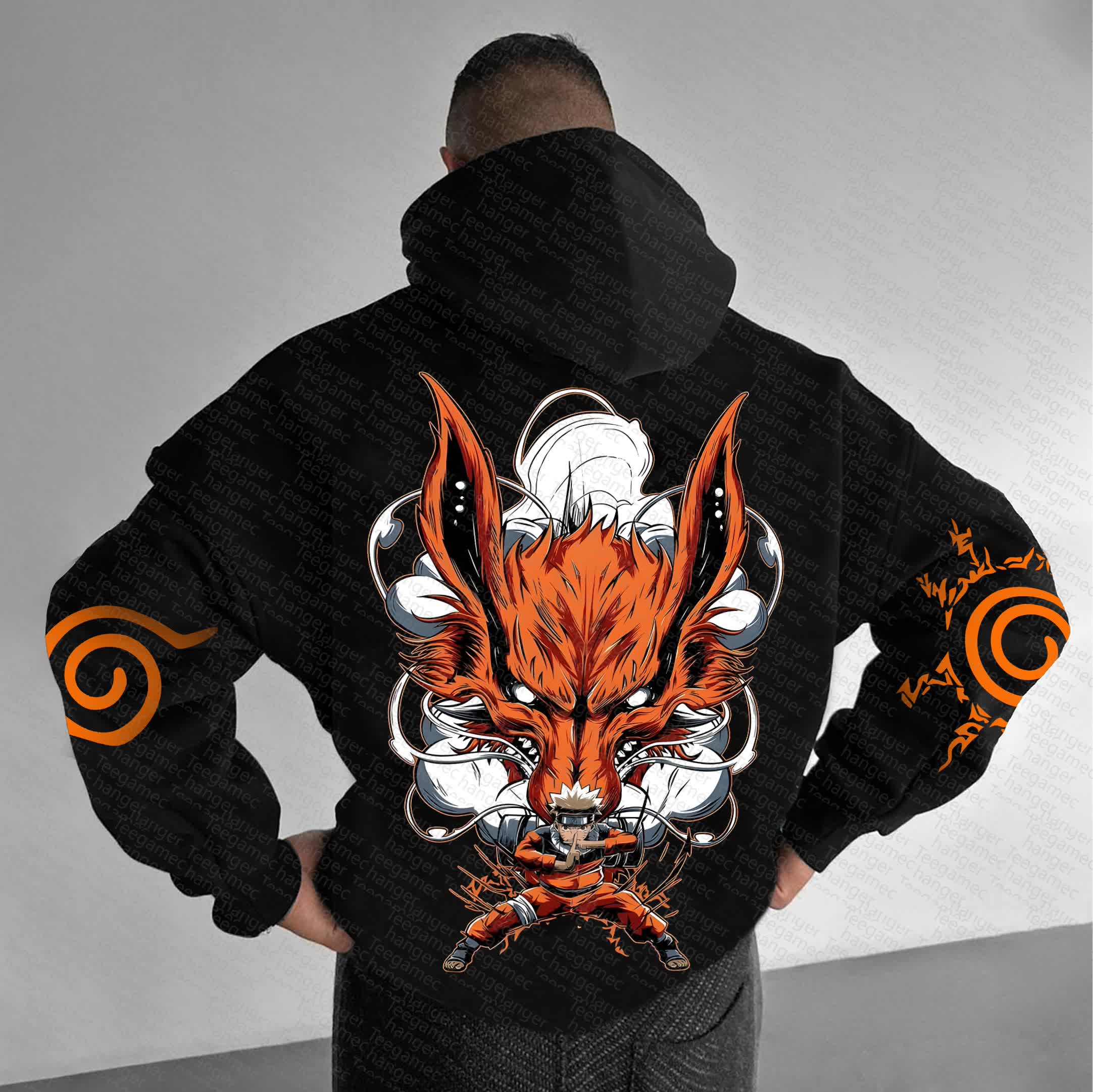 Unisex  Anime Graphic Streetwear Vintage Hoodie