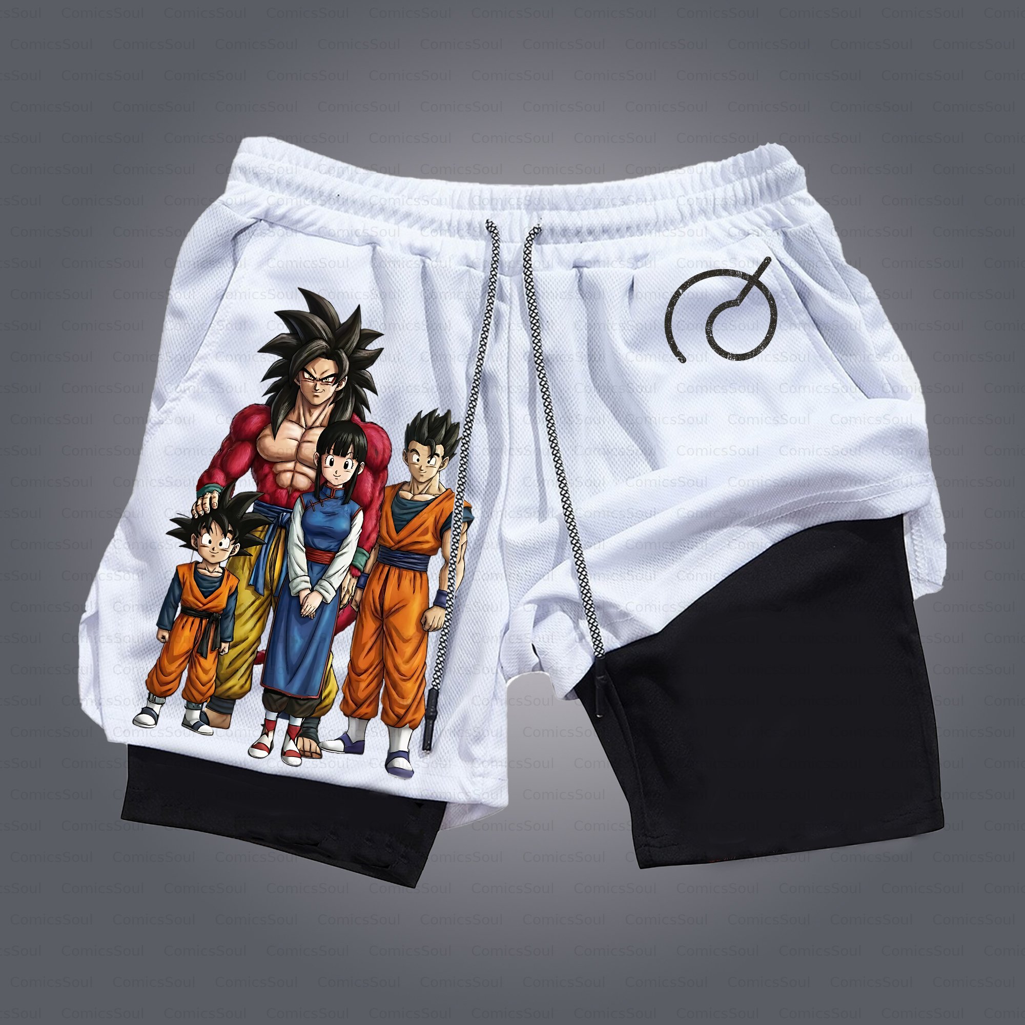 Unisex Casual Anime Streetwear Gym Shorts