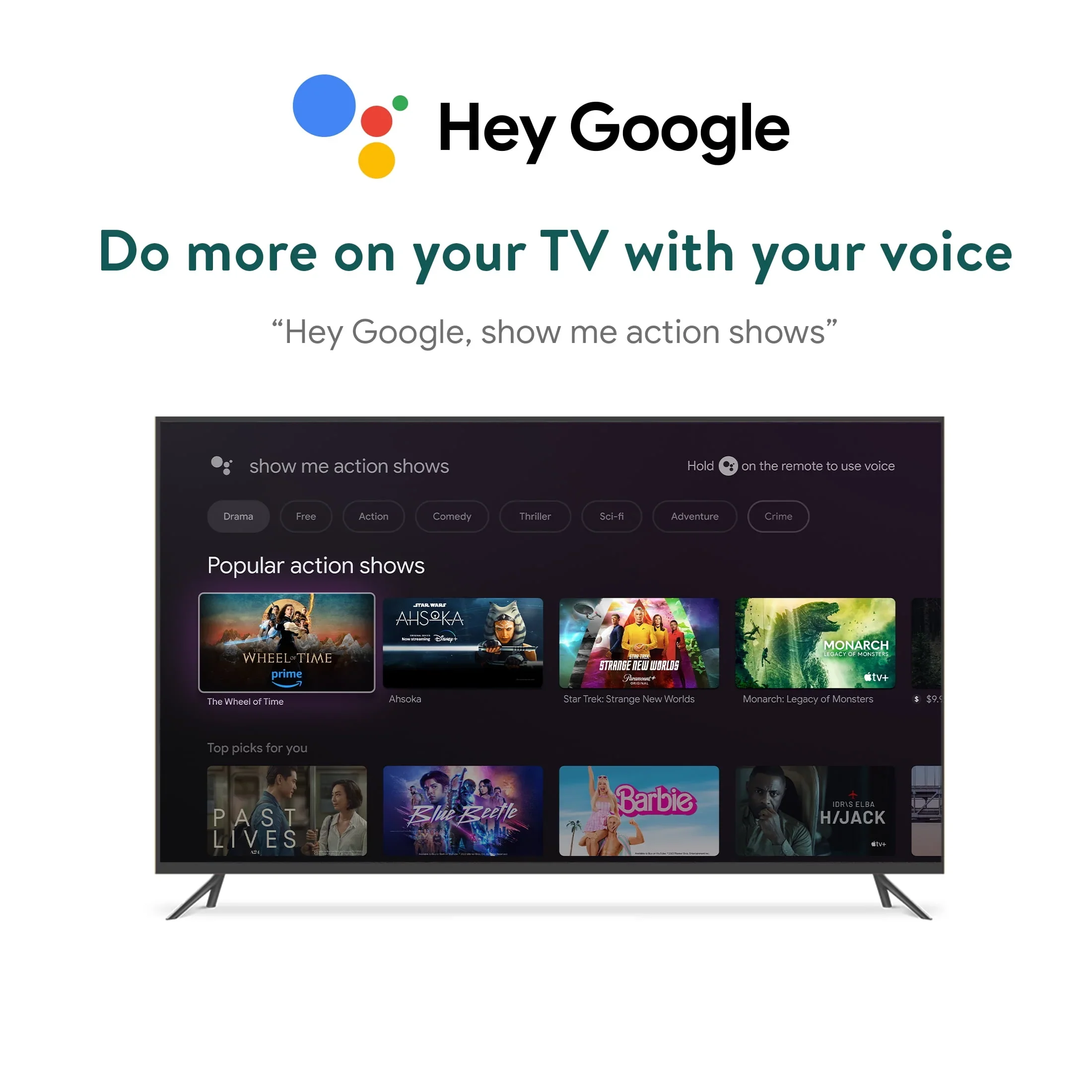 Onn. 4K Pro Streaming Device With Google TV, 4K UHD, Dolby Vision & Atmos, Wi Fi 6 - Image 4 Onn. 4K Pro Streaming Device With Google TV, 4K UHD, Dolby Vision & Atmos, Wi Fi 6 - Image 4
