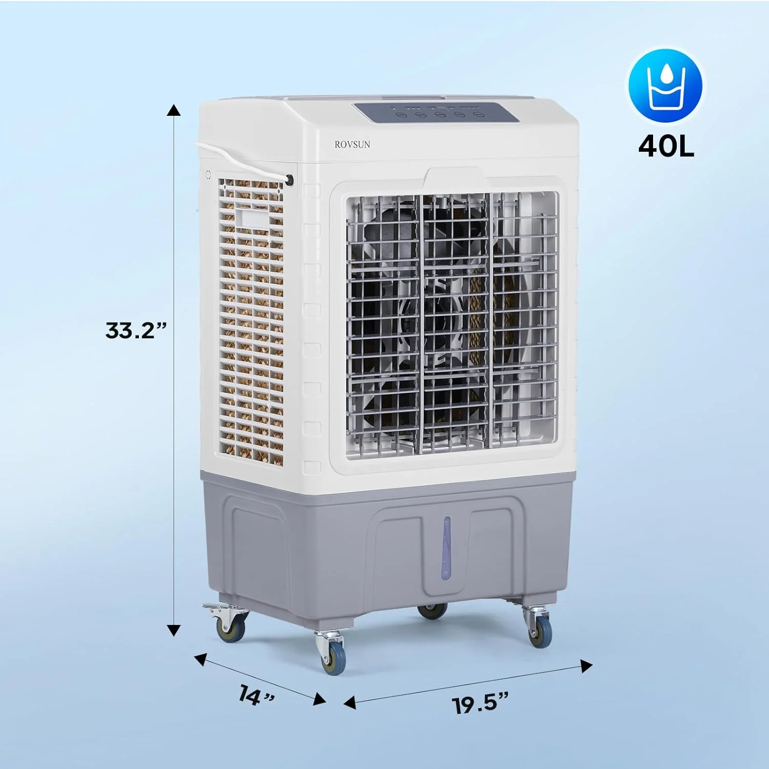 ROVSUN Portable Air Conditioners, White - Image 11