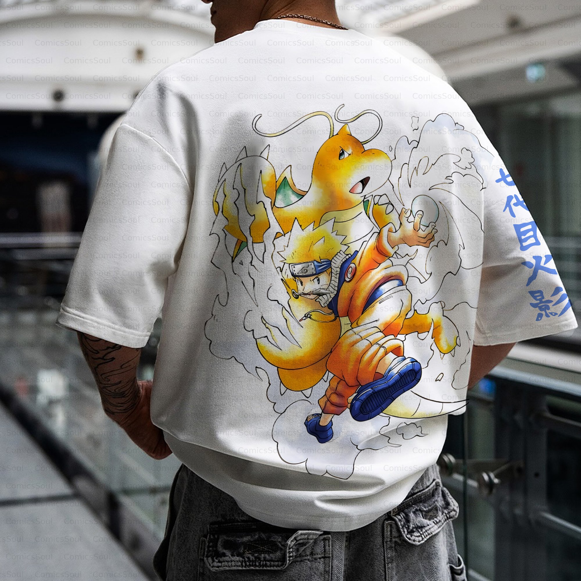 Unisex Anime Inspired Vintage T-Shirt