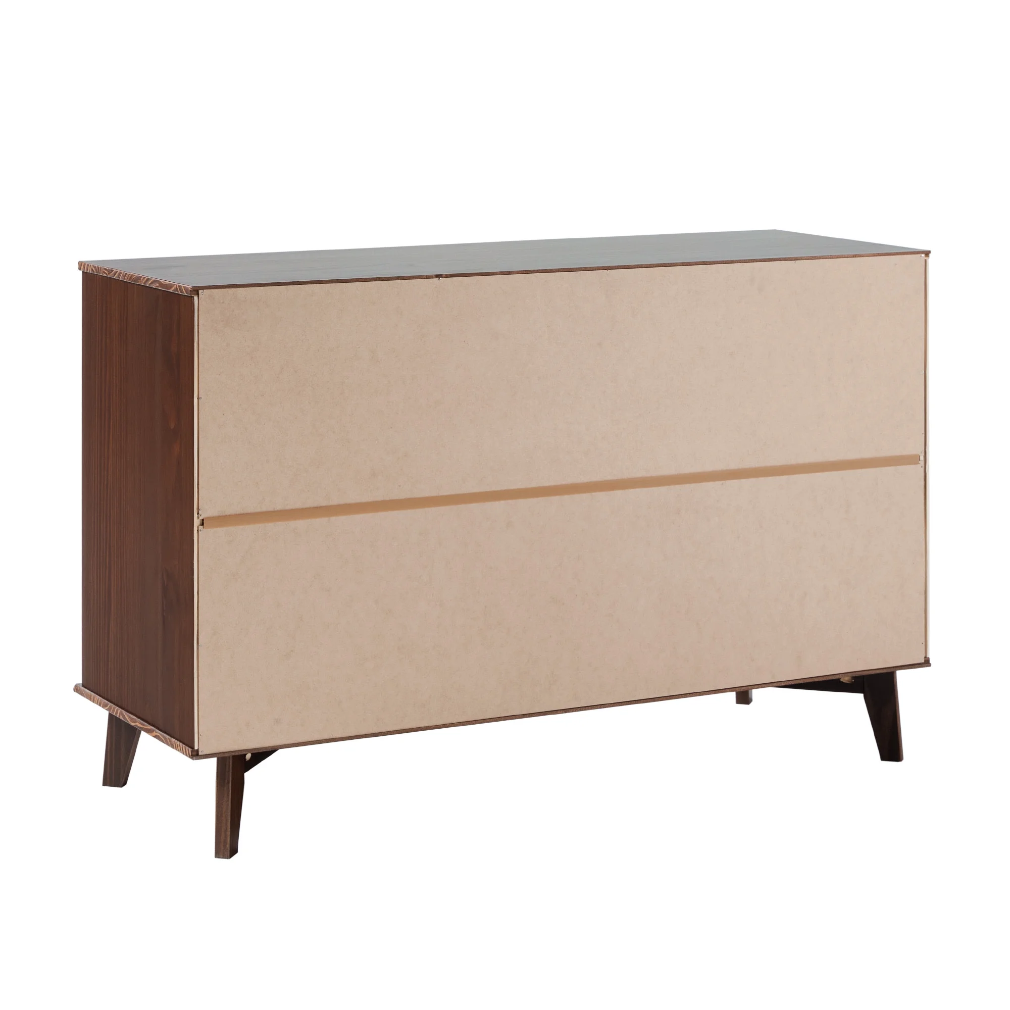 Walker Edison Sonoma 6-Drawer Solid Wood Caramel Dresser - Image 30