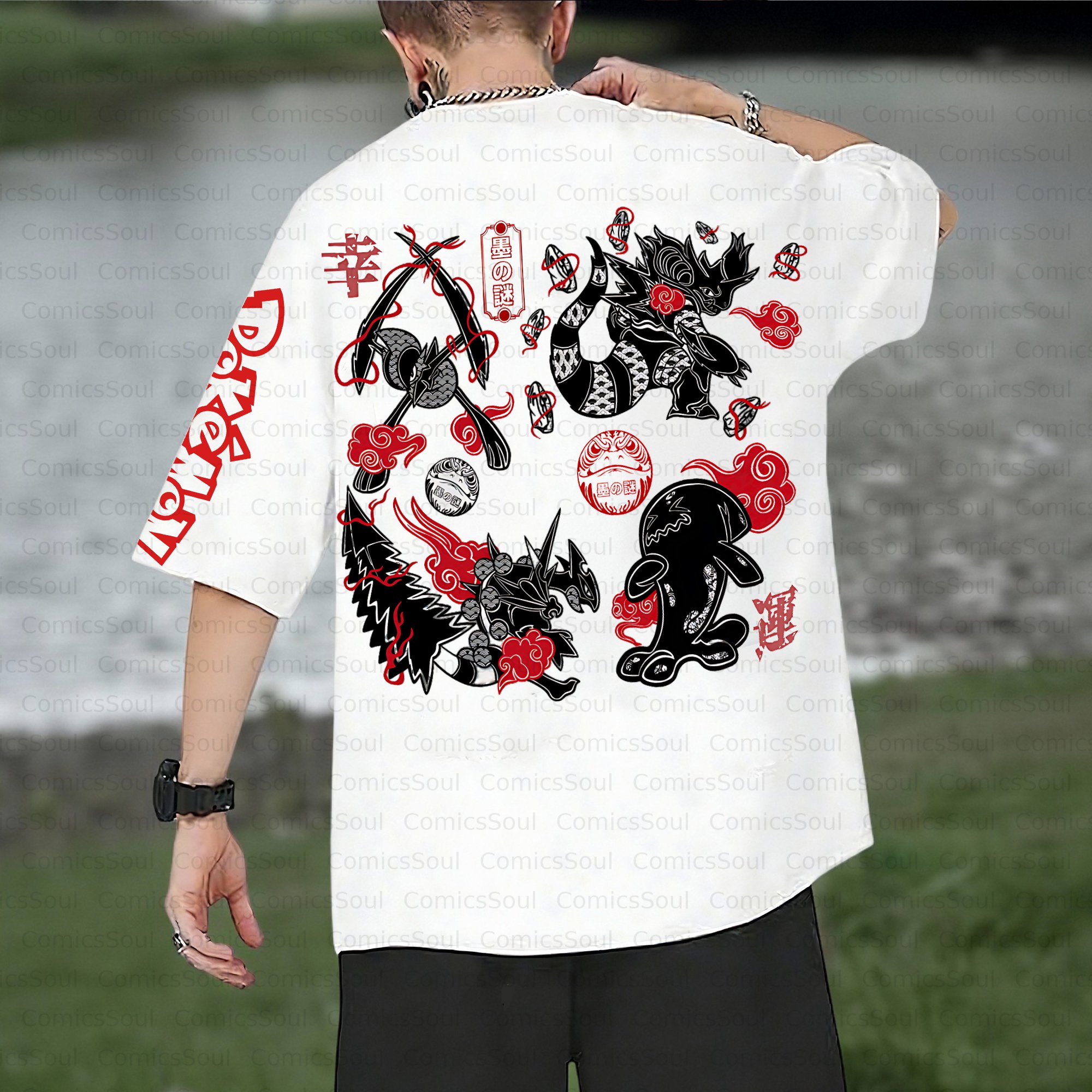 Unisex Anime Inspired Vintage T-Shirt