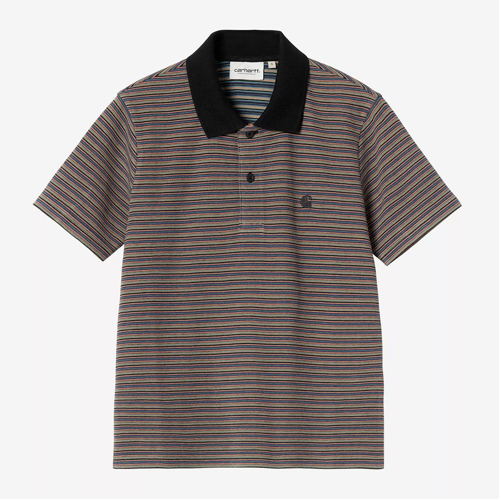 Carhartt WIP - Polo W SS Dion Rayé - Lily