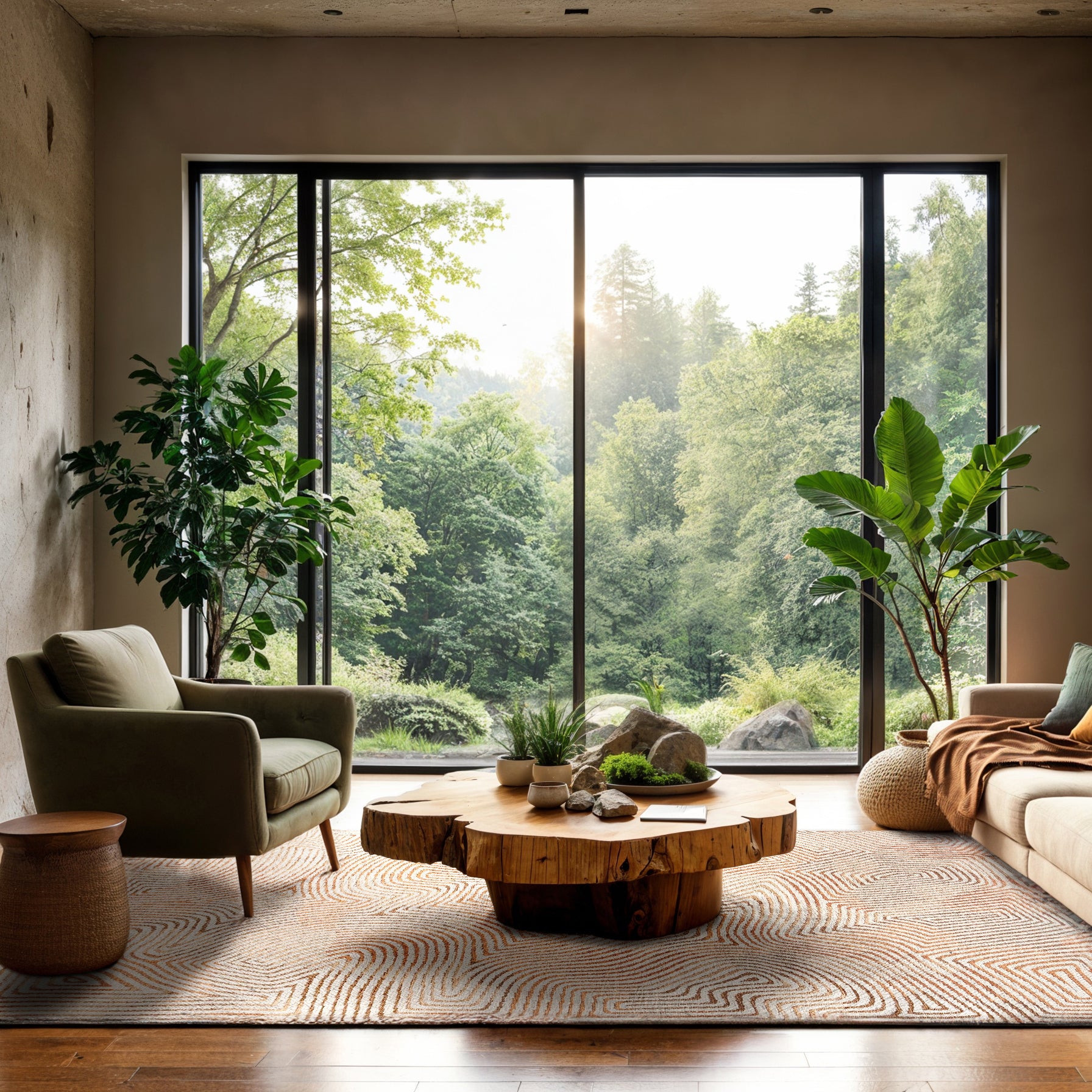 Louis de Poortere Coral Meditation Vloerkleed 240 x 340 cm - Sand