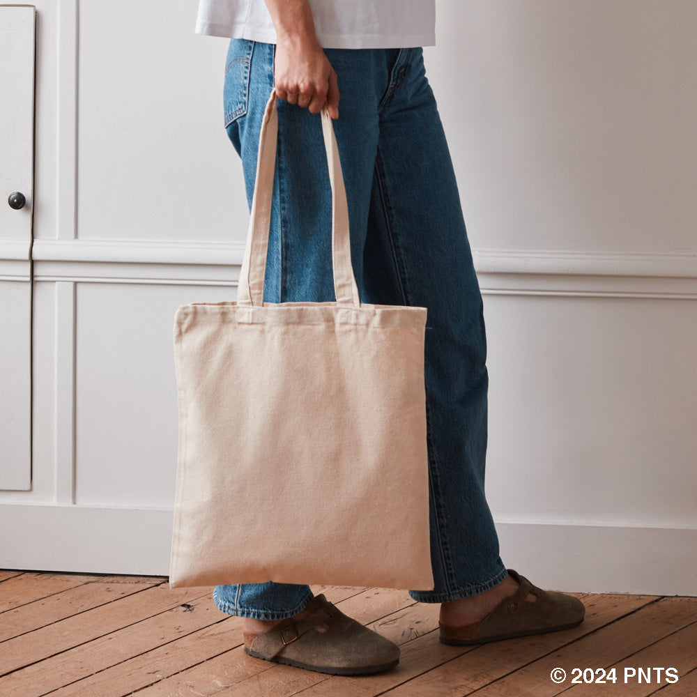 Peanuts x Merci - Tote Bag en Coton Merci 24' - Ecru