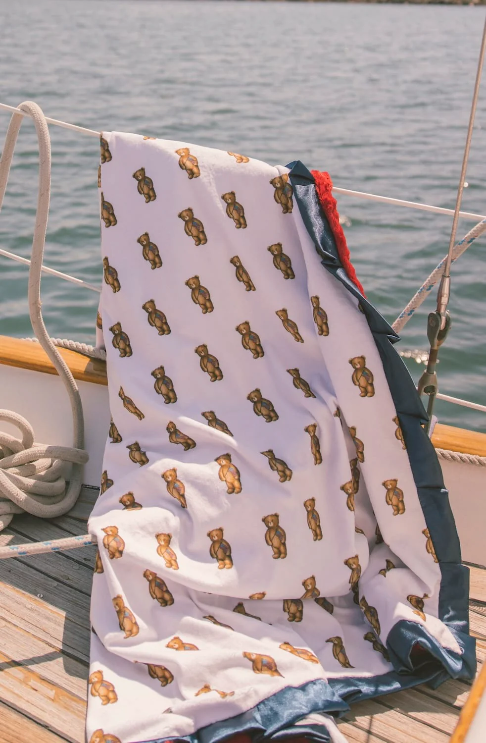Patriotic Bear Blanket