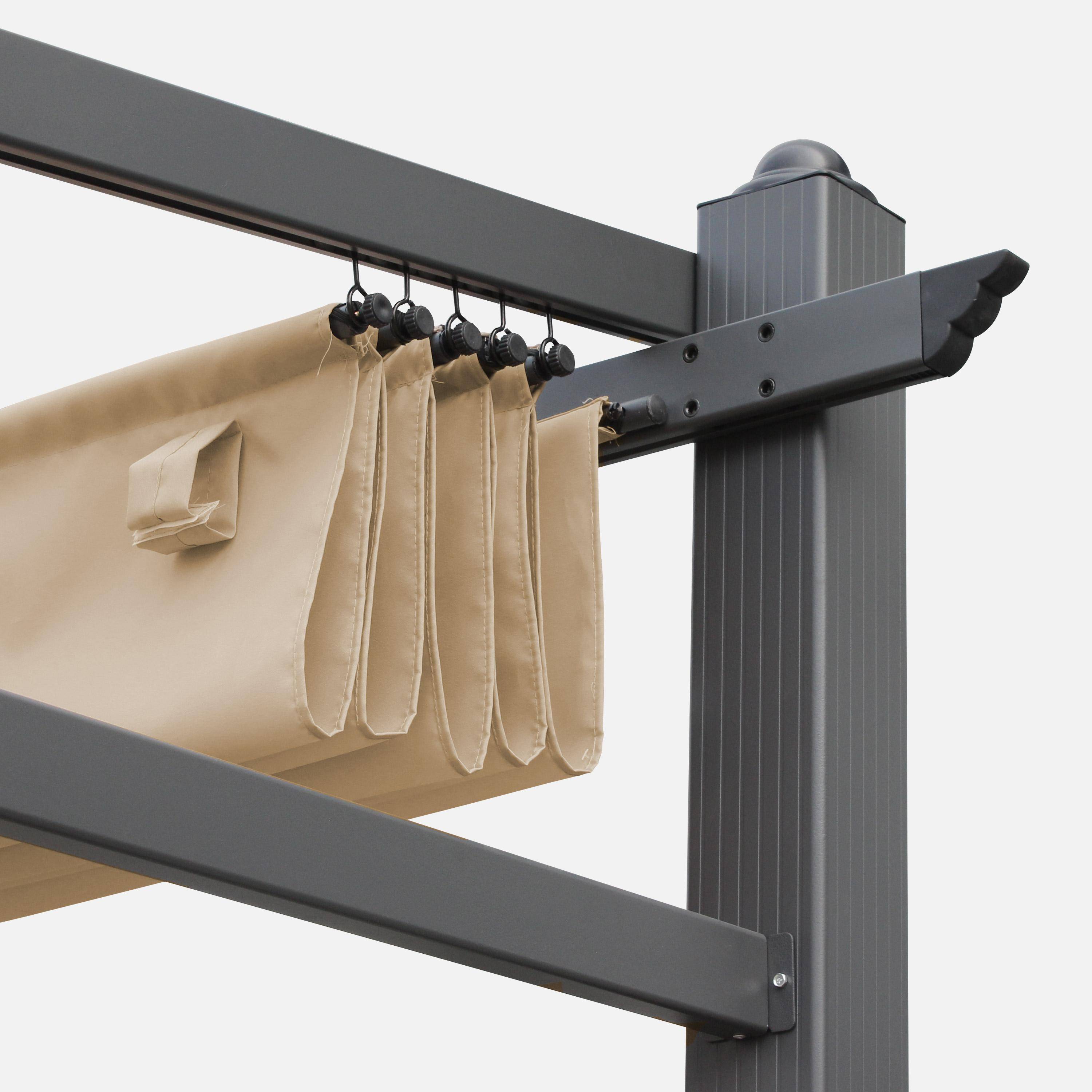 Cubierta de pérgola Murum - Techo de repuesto para pérgola 3x4m
