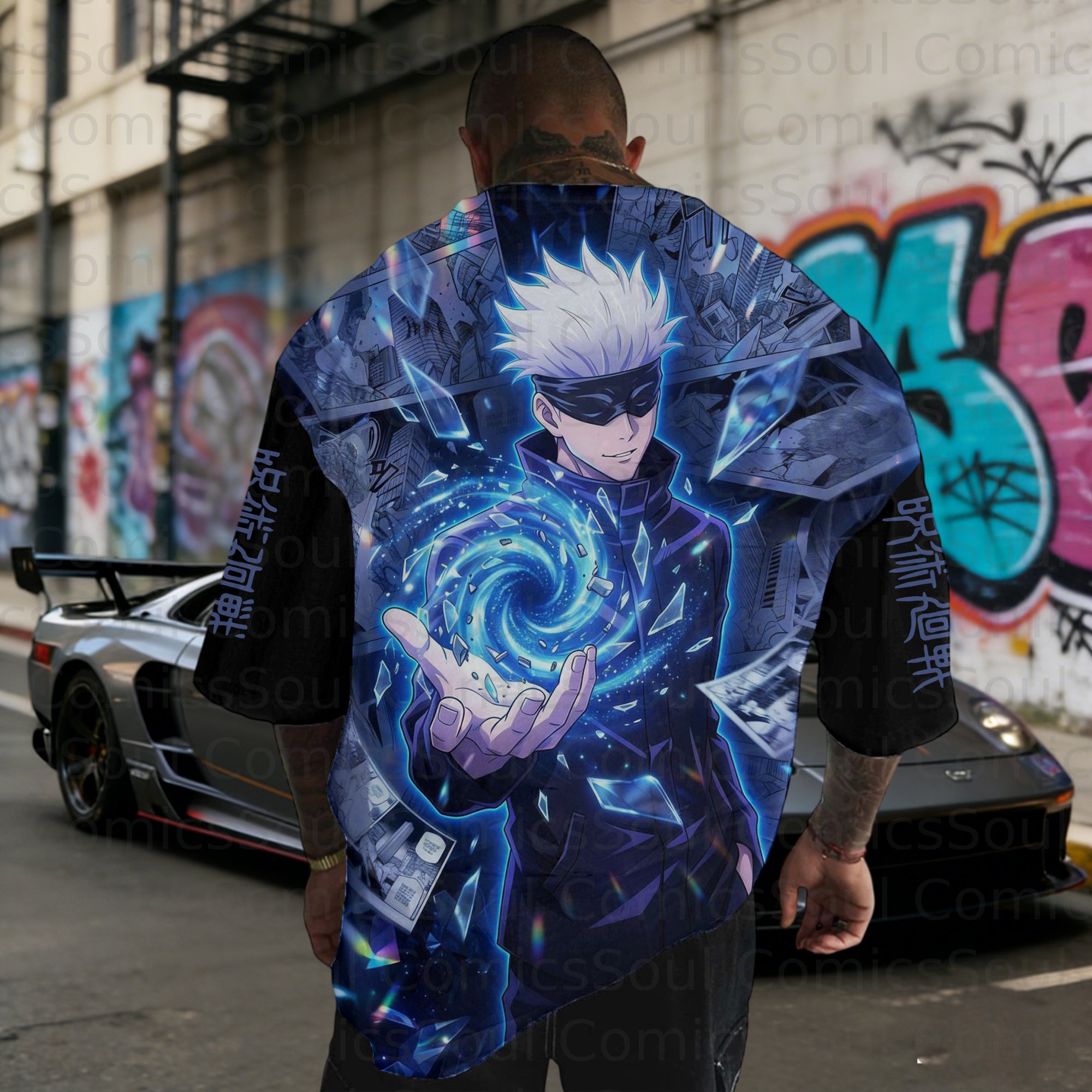Unisex Anime Inspired Vintage T-Shirt