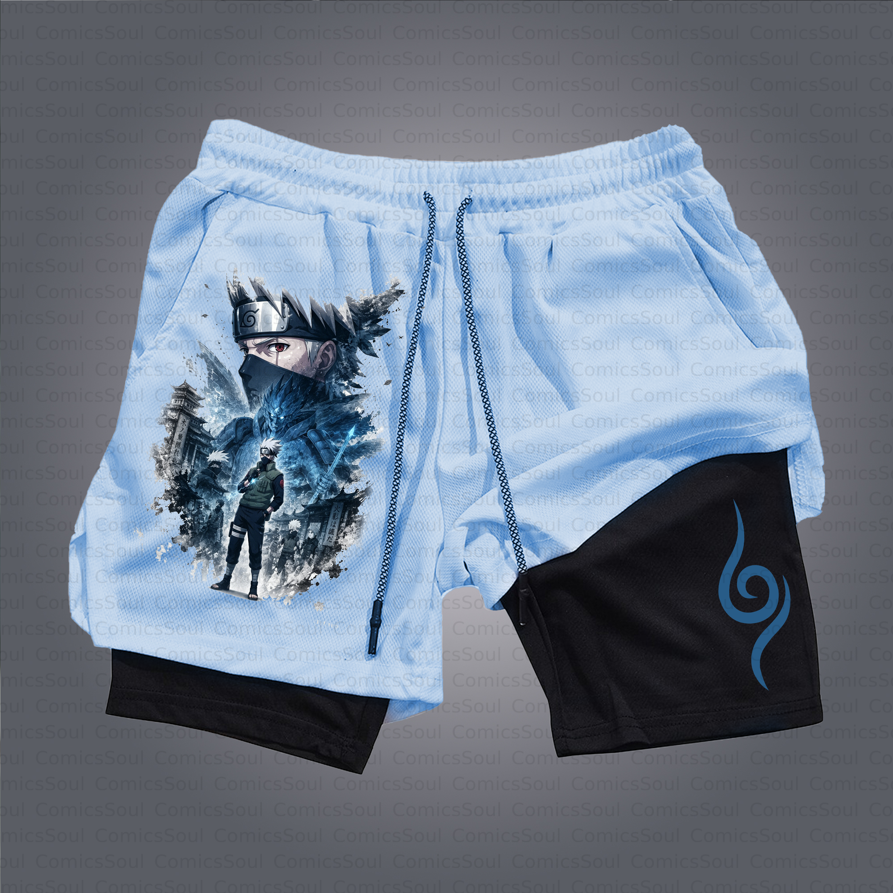 Unisex Casual Anime Style Shorts