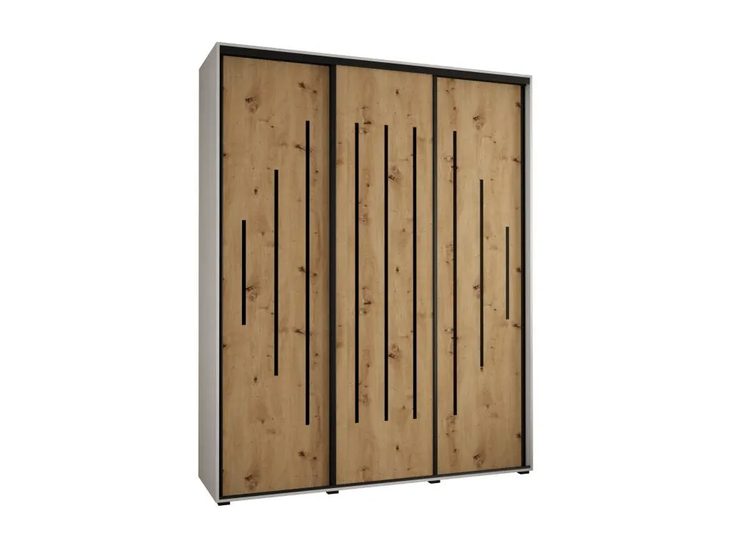 ARMARIO CON PUERTAS BATIENTES 235 - 2/200/45 3 puertas