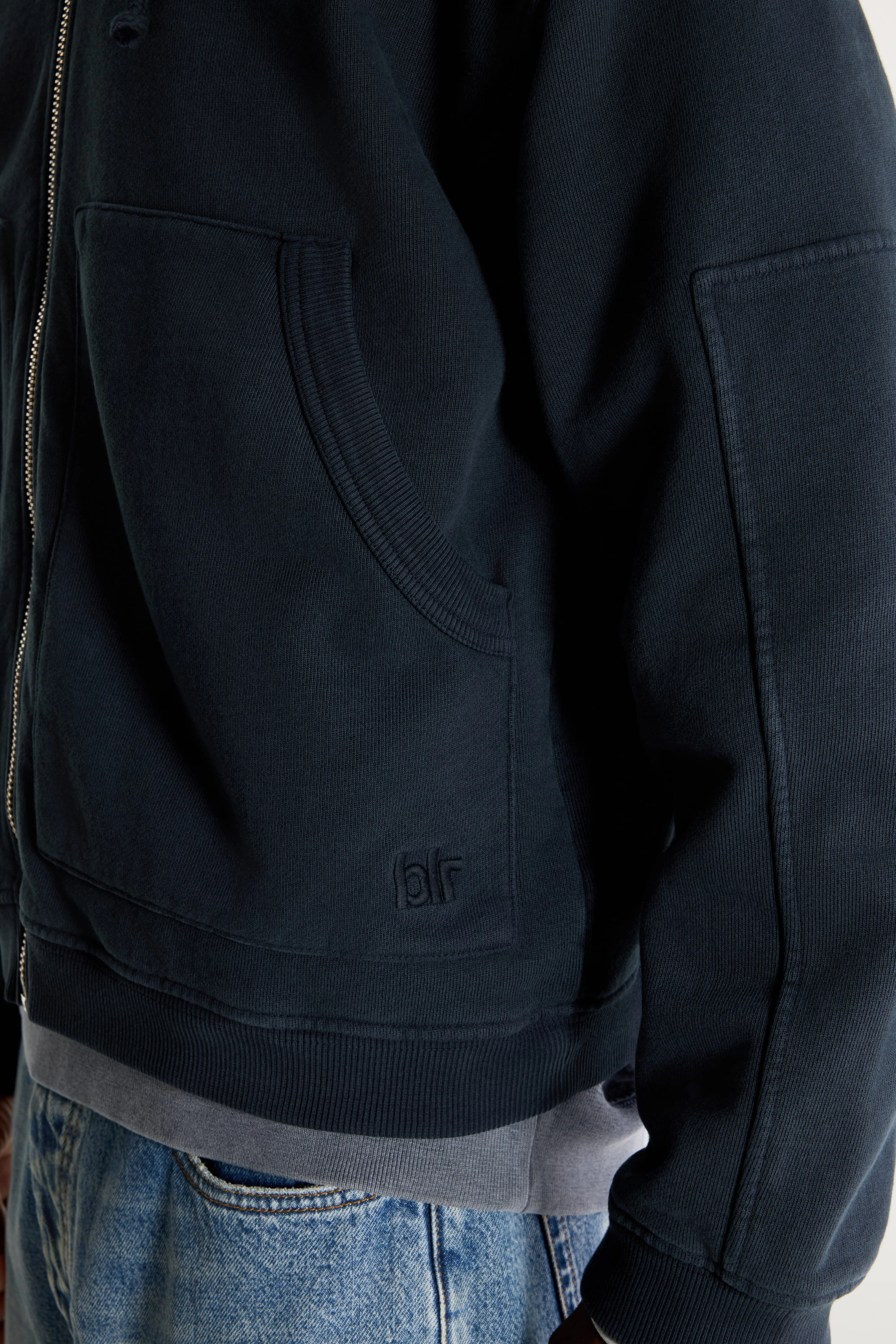 Bellerose Falkop hoodie (261 / M / DARK NAVY)