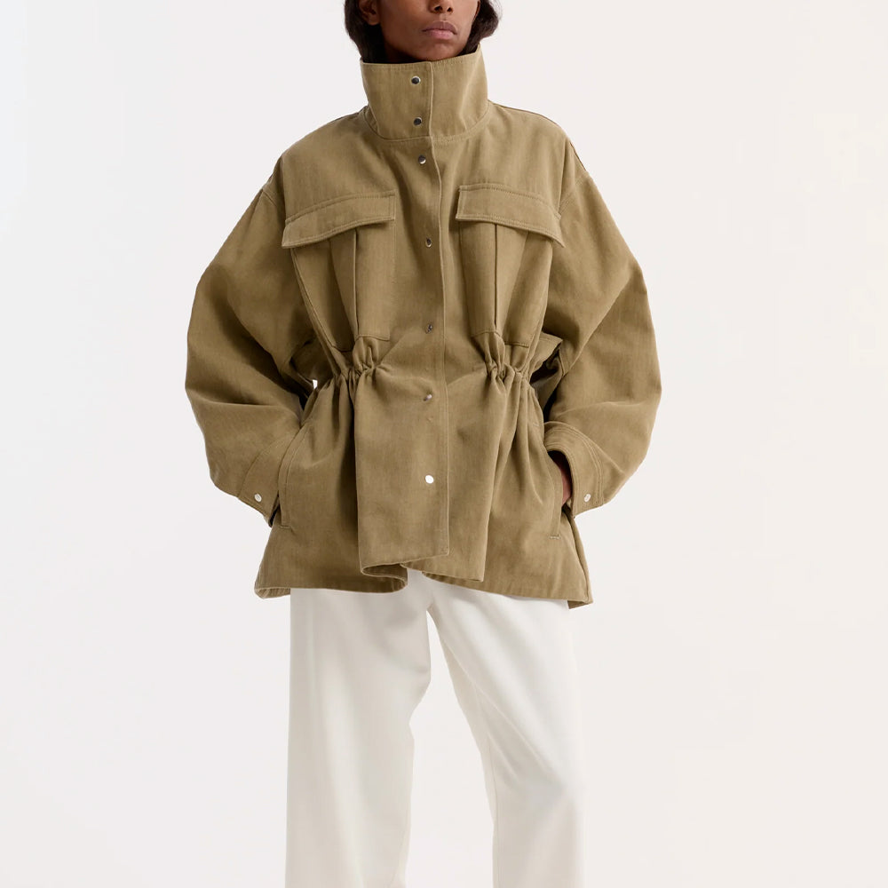 Rohe - Veste Safari Sculpturale - Sage