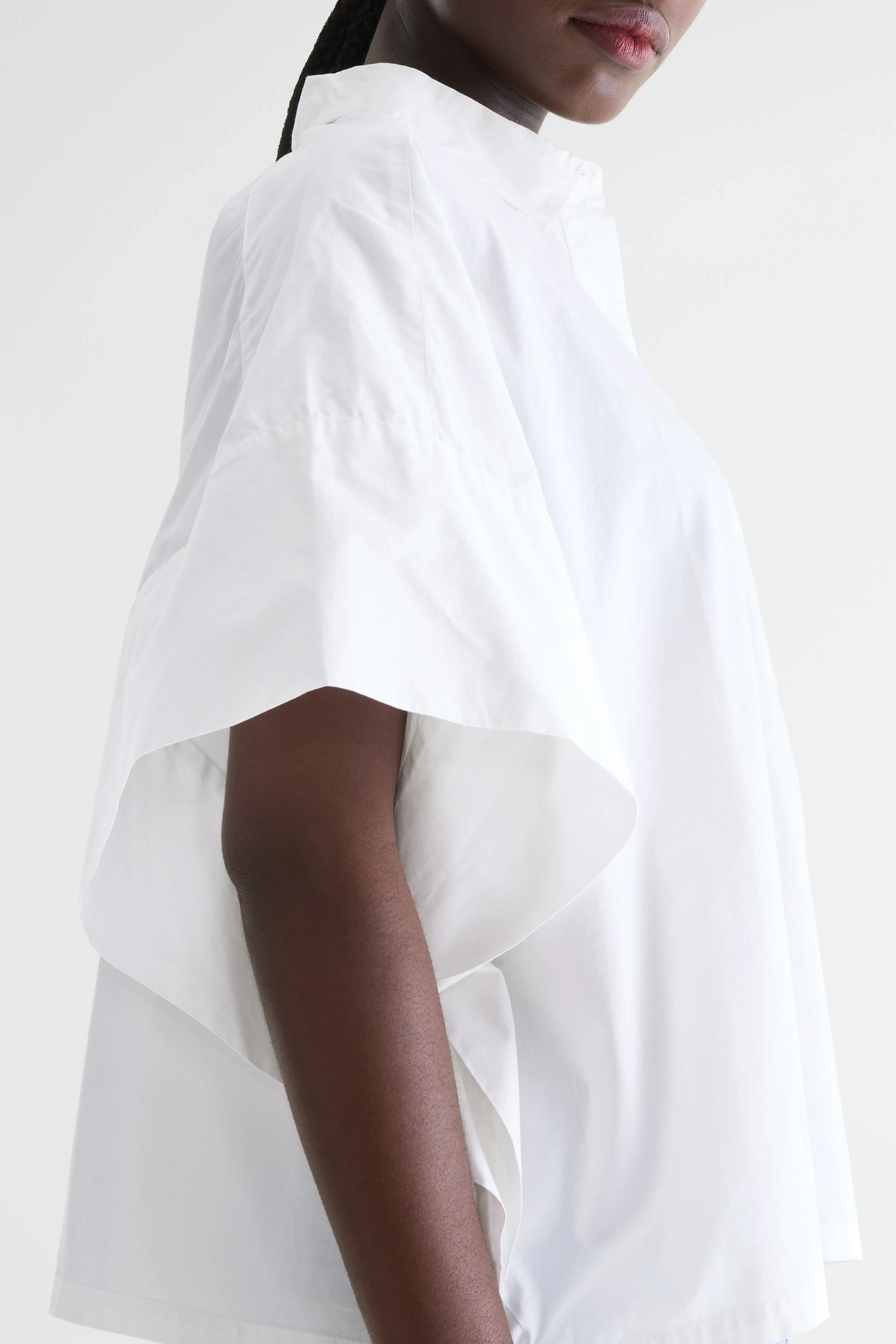 Bellerose Cairn white short-sleeve shirt (252 / W / WHITE)