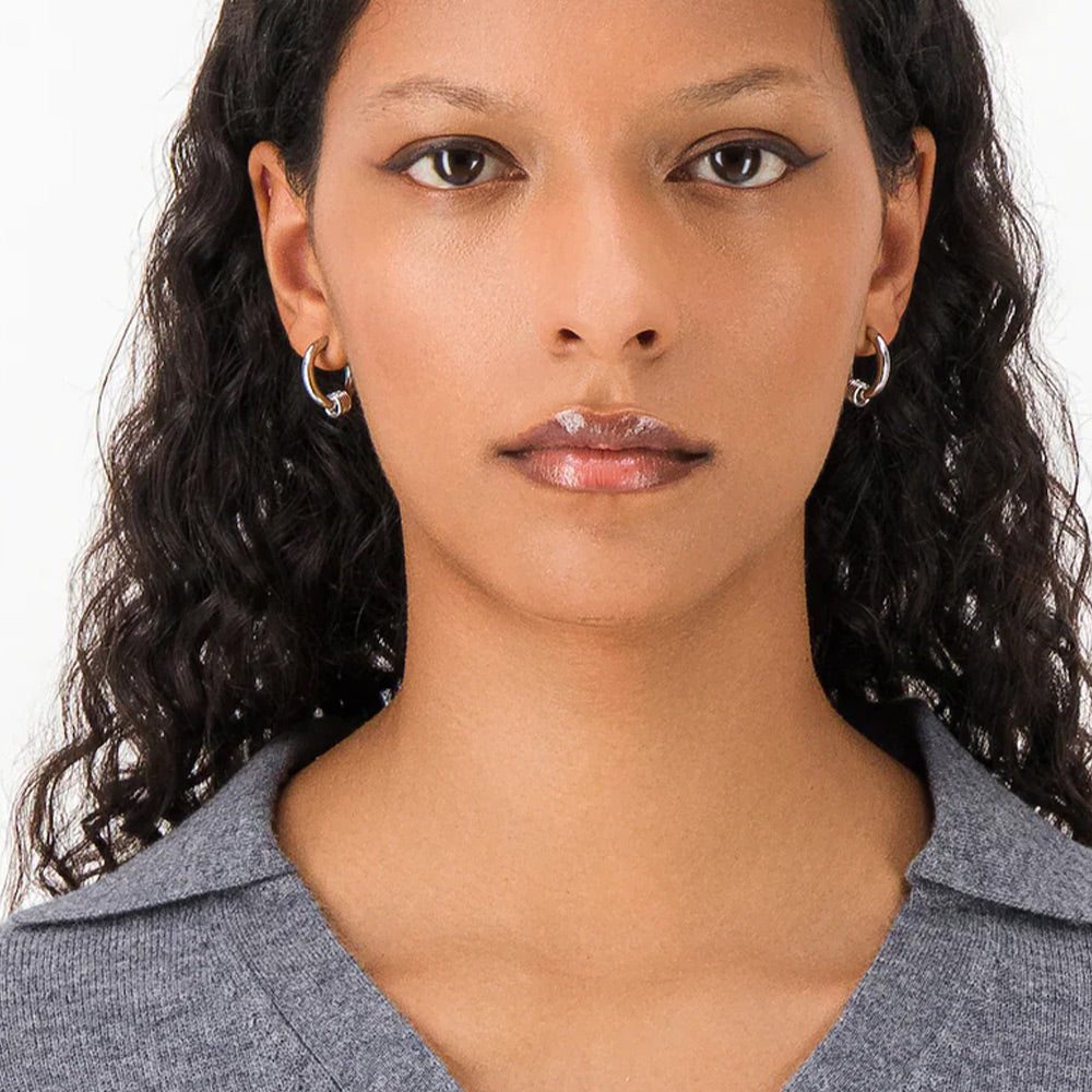 Justine Clenquet - Boucles d'oreilles Carrie - Argent