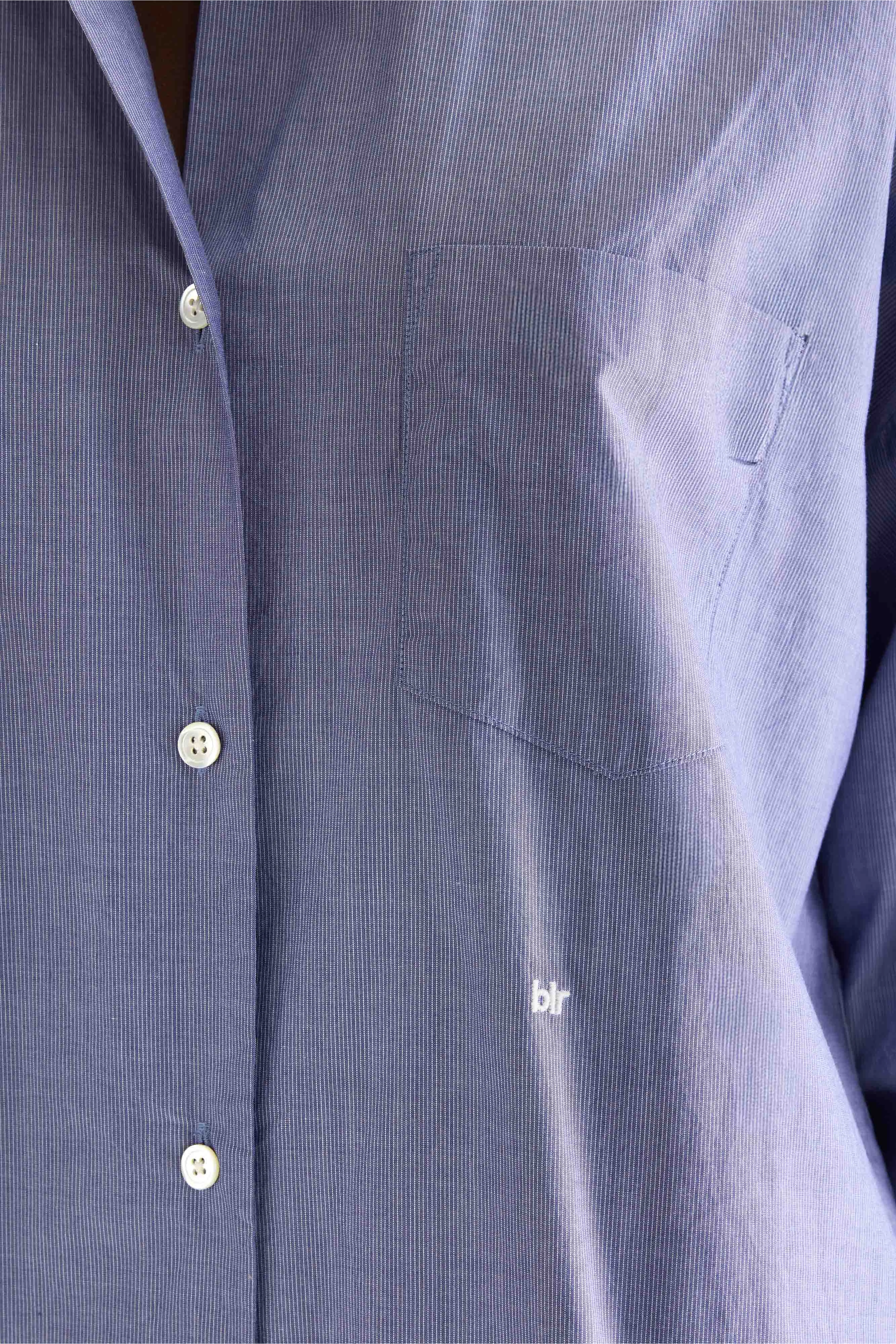 Bellerose Giorgia poplin shirt (261 / W / STRIPE F)