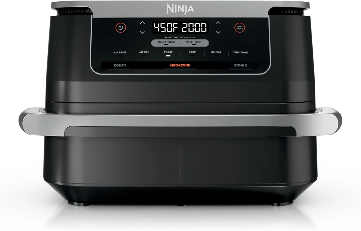 Ninja Foodi 6-in-1 FlexBasket Air Fryer with 7-Quart MegaZone and Basket Divider