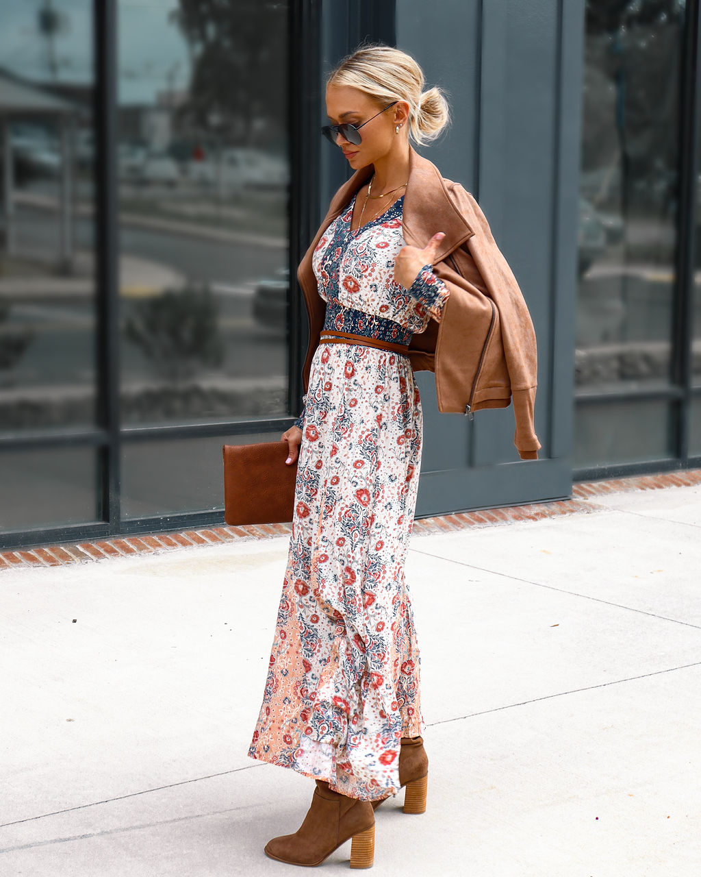 Queen Of The Kingdom Floral Maxi Dress - Se7enfashion