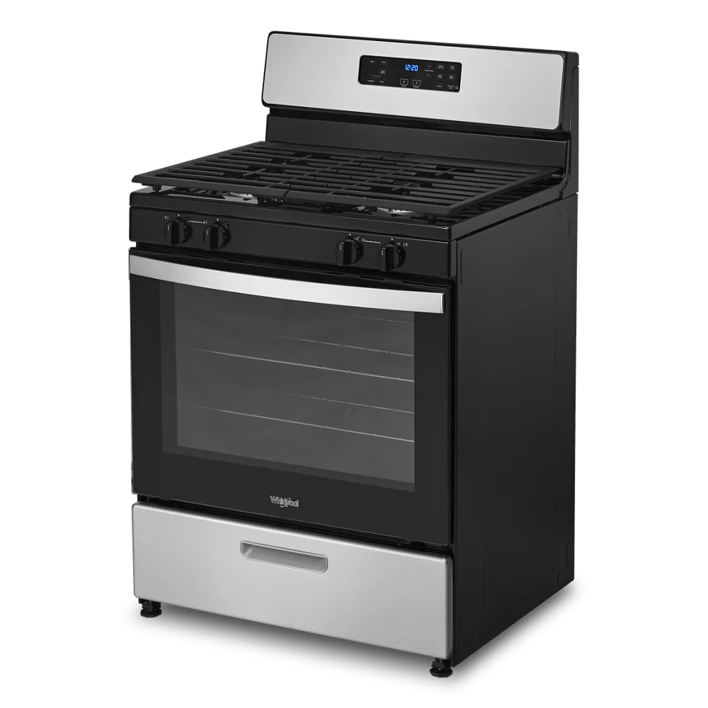 WHIRLPOOL WFG320M0MS 30" FREE STANDING GAS RANGE Stainless Steel - Image 4
