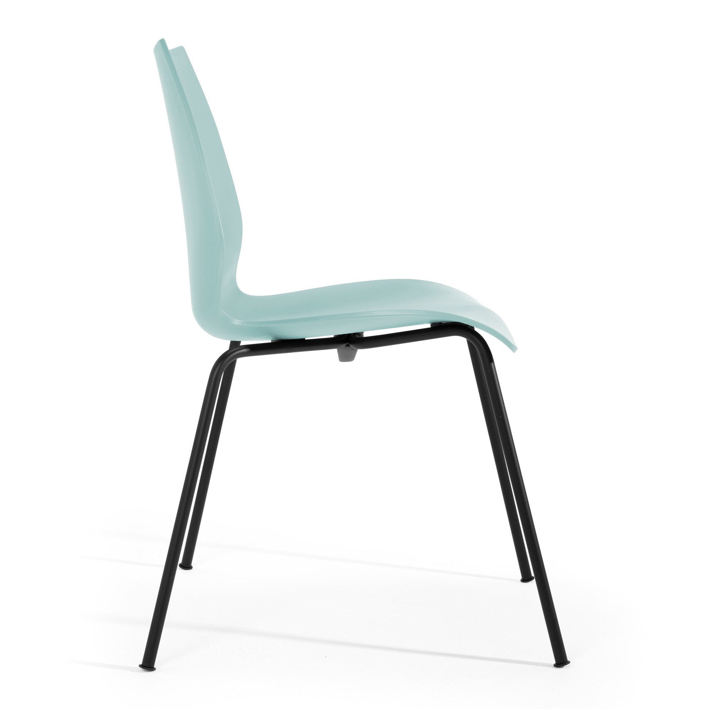 Kartell Maui Bureaustoel - Zwart/Pale Blue