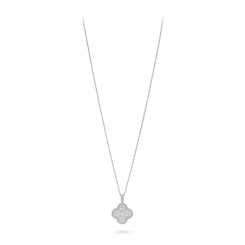 Replicate Magic Alhambra long necklace, 1 motif(1:1 replica) - Original Replica Club