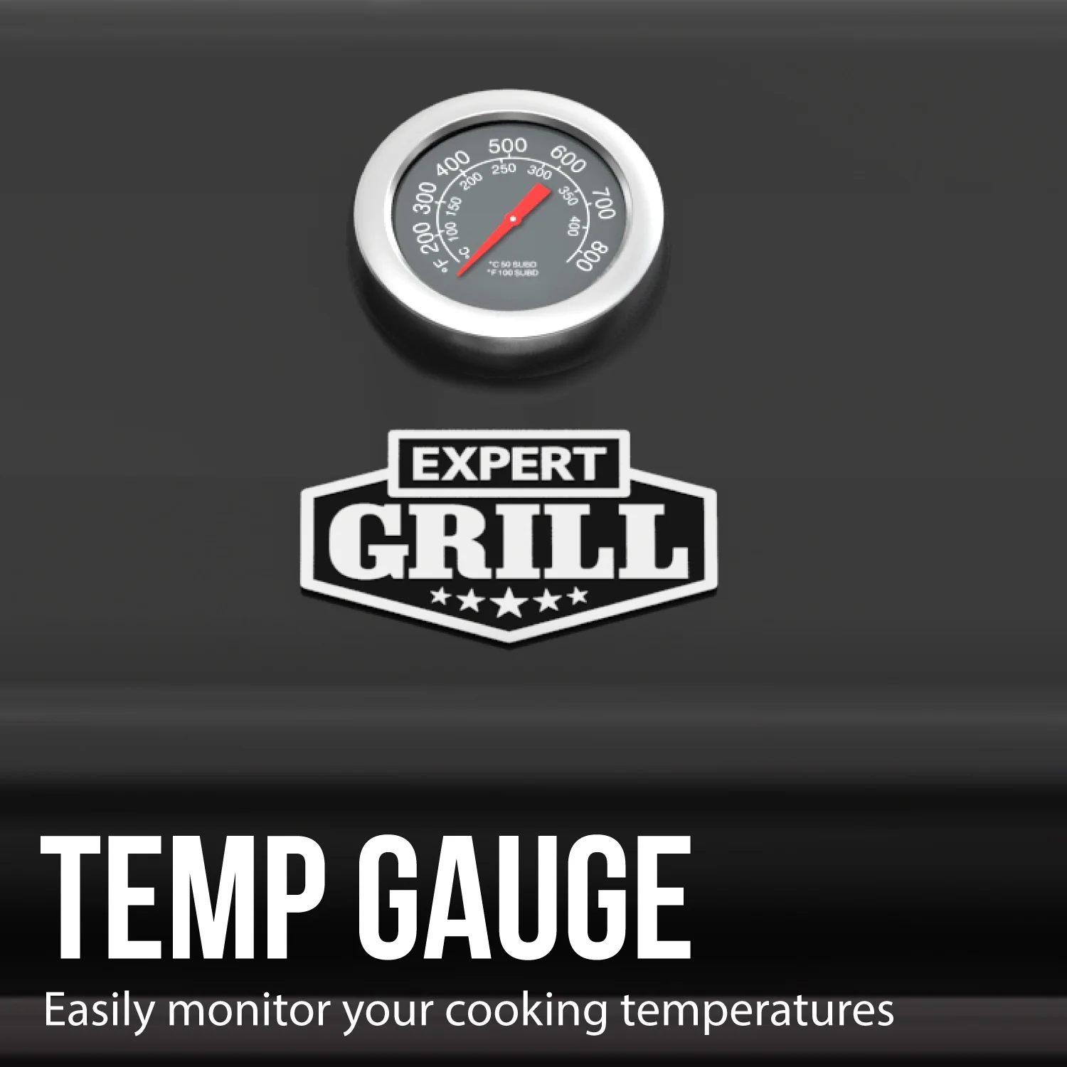 Expert Grill 5 Burner Propane Gas Grill with Side Burner - Image 44