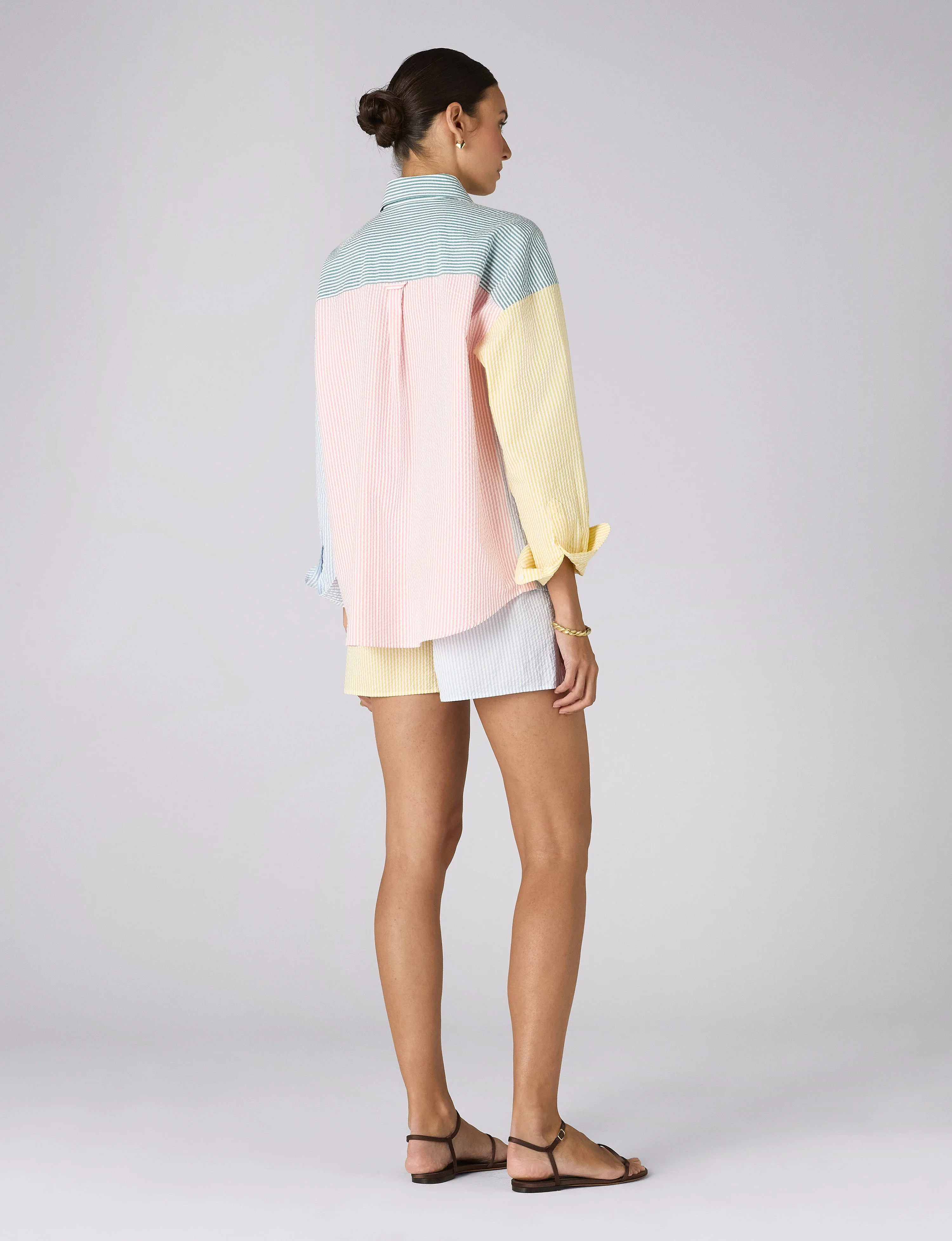 The Weekend: Seersucker, Multi Patchwork