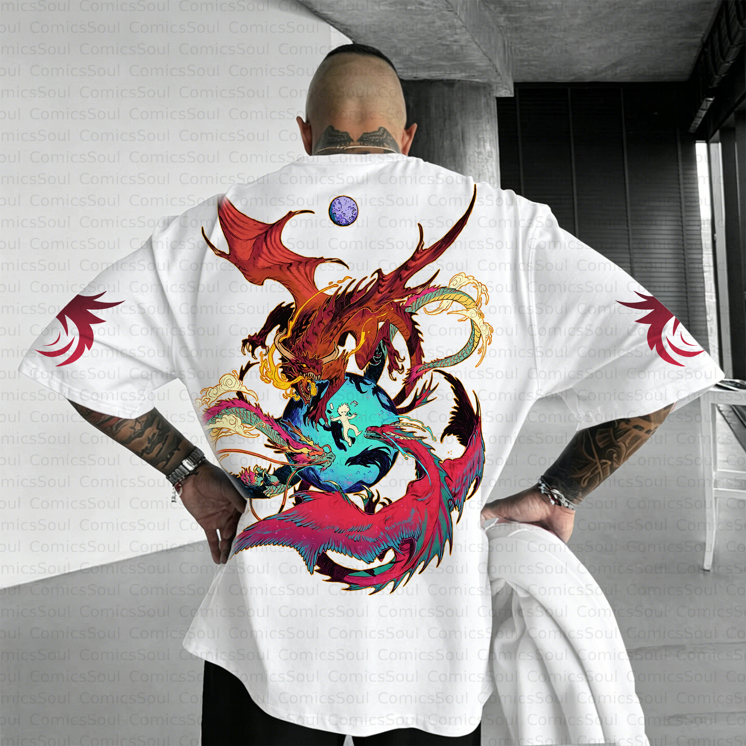 Unisex Anime Inspired Vintage T-Shirt