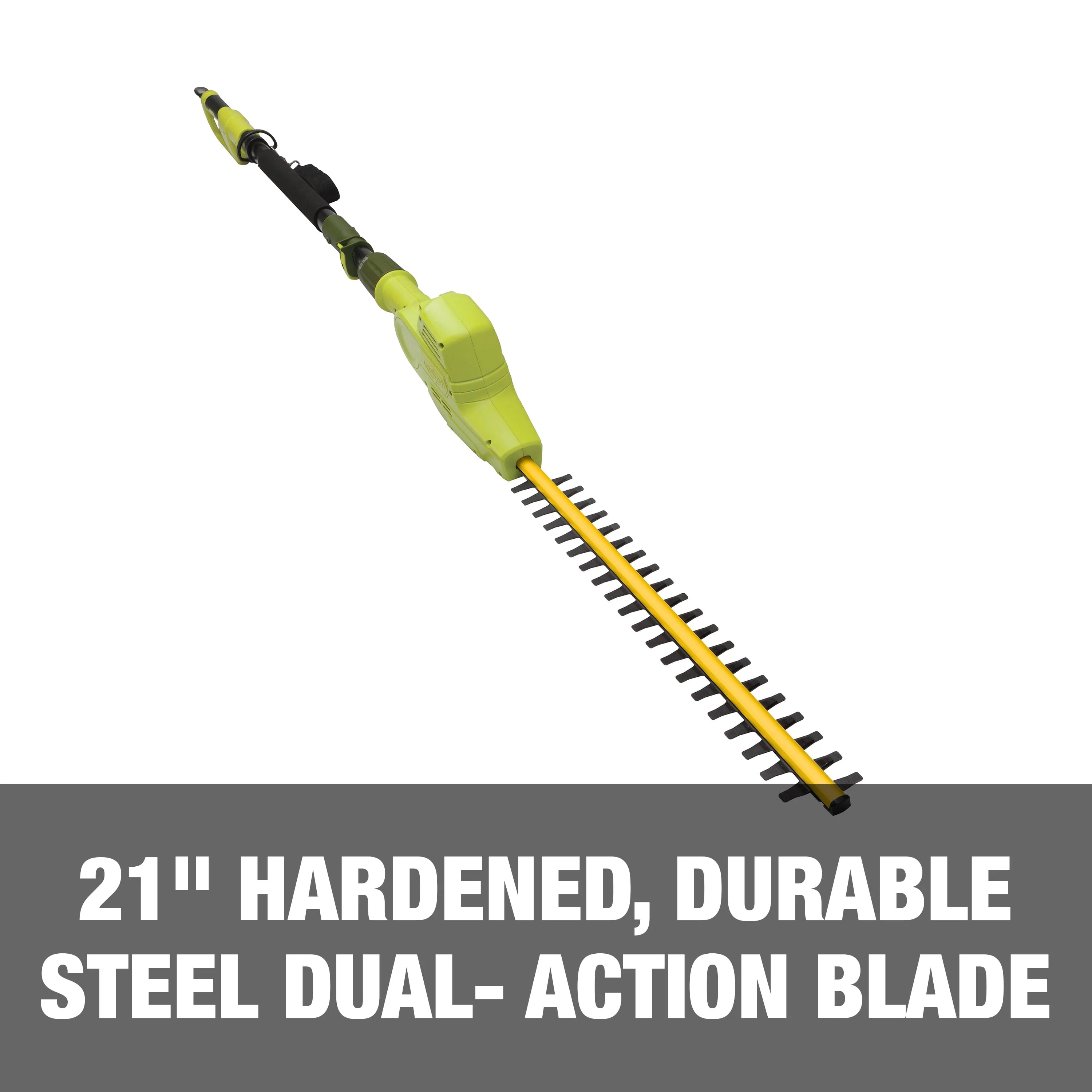 Sun Joe Electric 21-inch Telescoping Pole Hedge Trimmer, Multi-Angle Head, 4-Amp - Image 5