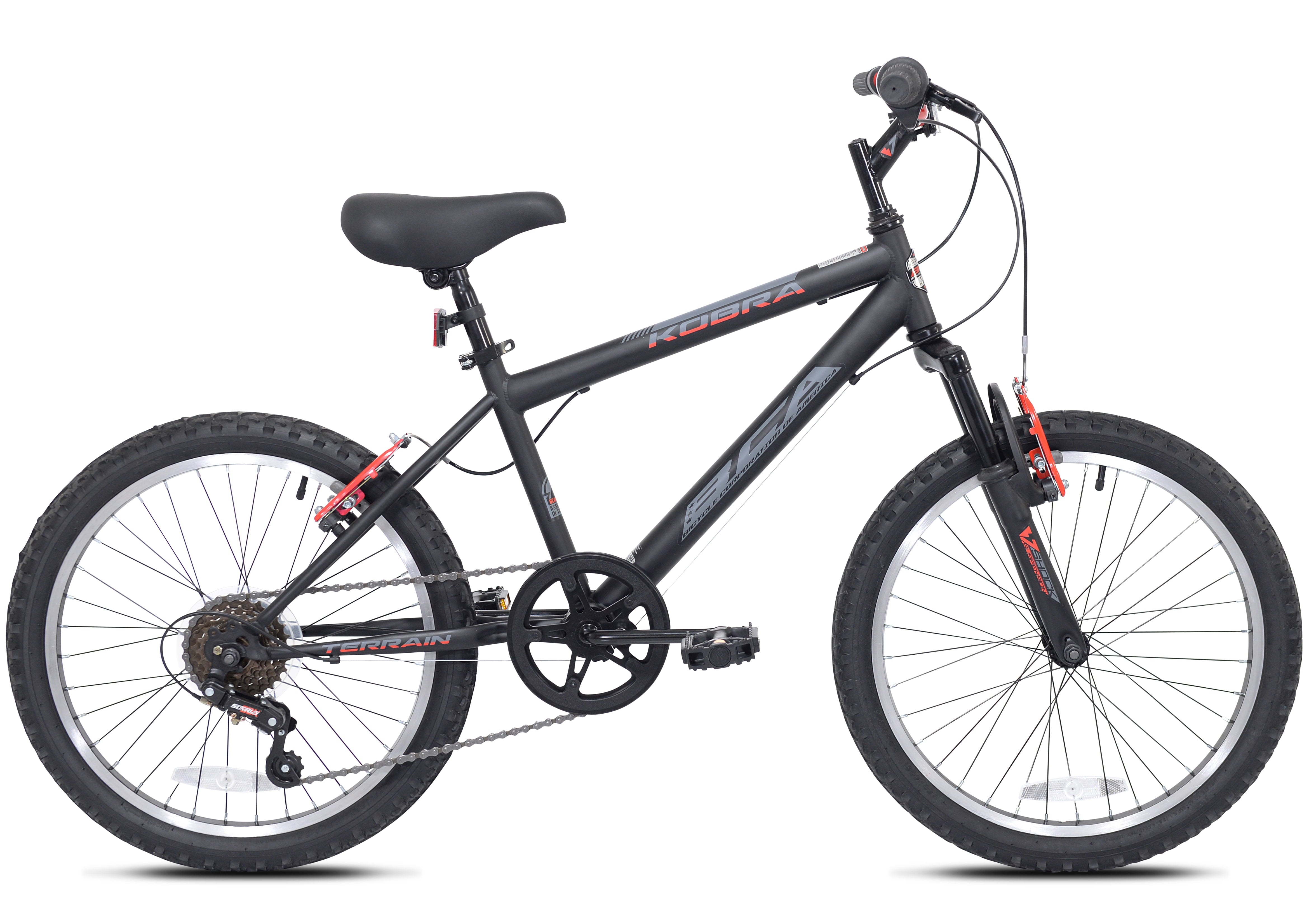 20 Boys Kobra Mountain Child Bicycle. Black