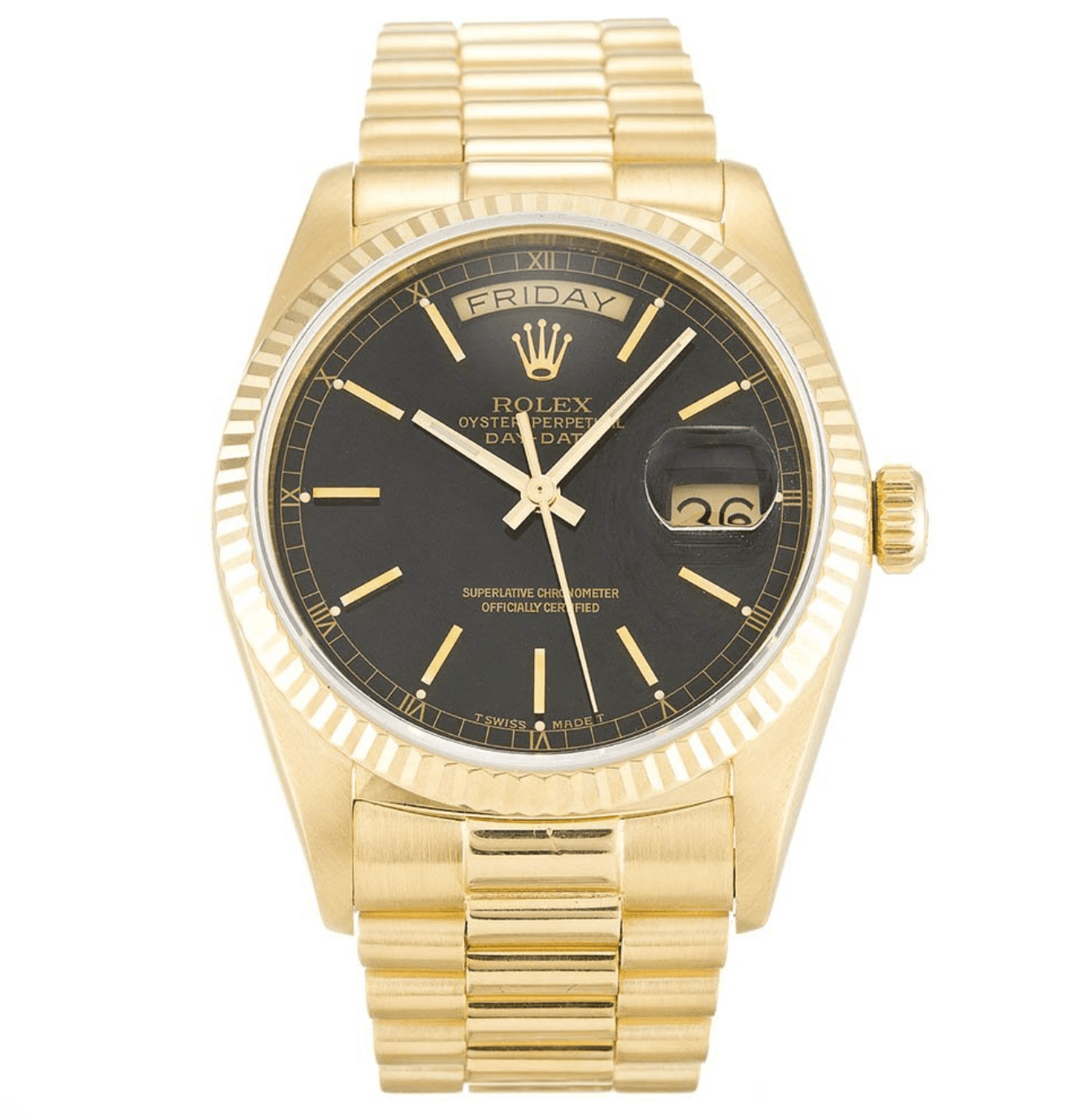 Rolex DayDate Black Dial Replica
