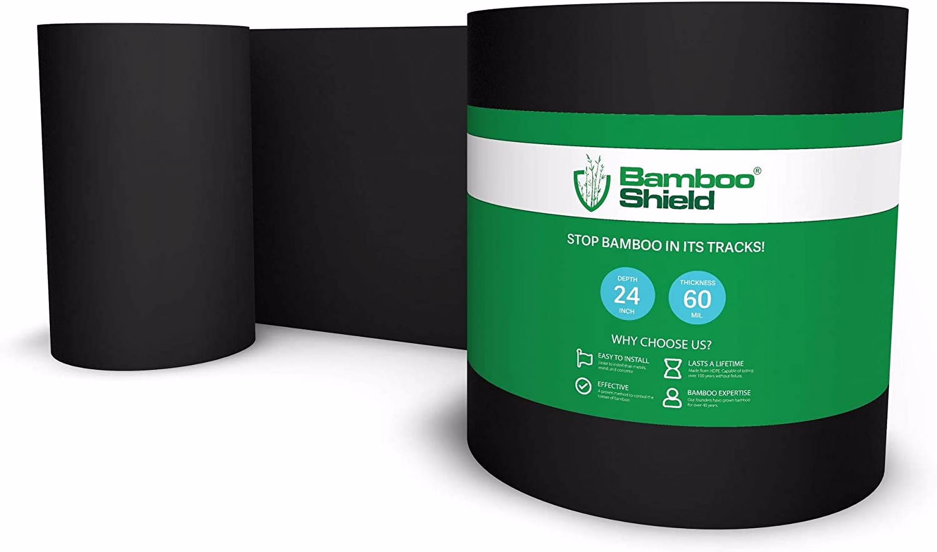 40 feet Long x 24 inch x 60 mil - Bamboo Root Barrier/Water Barrier - image 1