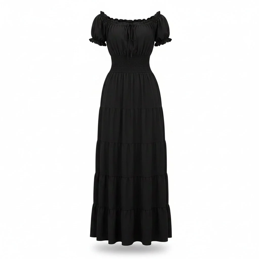 Halloween Costumes Womens Boho Maxi Dress Outfit - Image 4 Halloween Costumes Womens Boho Maxi Dress Outfit - Image 4