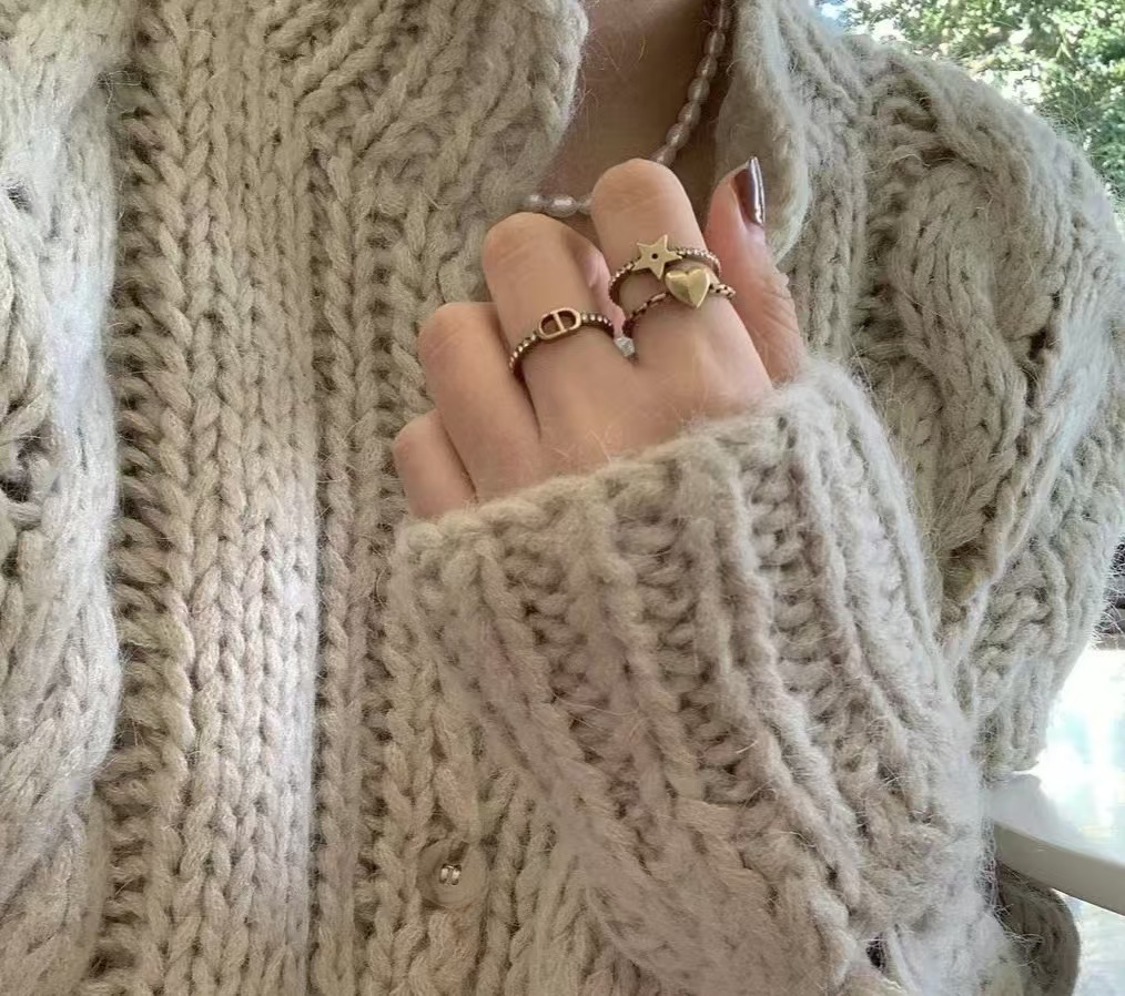 Dior Stacked Rings - 3 Pieces - Original Replica Club