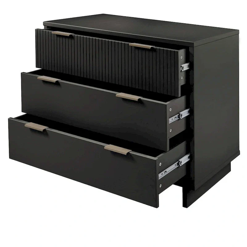 Granville 38.18 Modern 3-Drawer Dresser by Manhattan Comfort