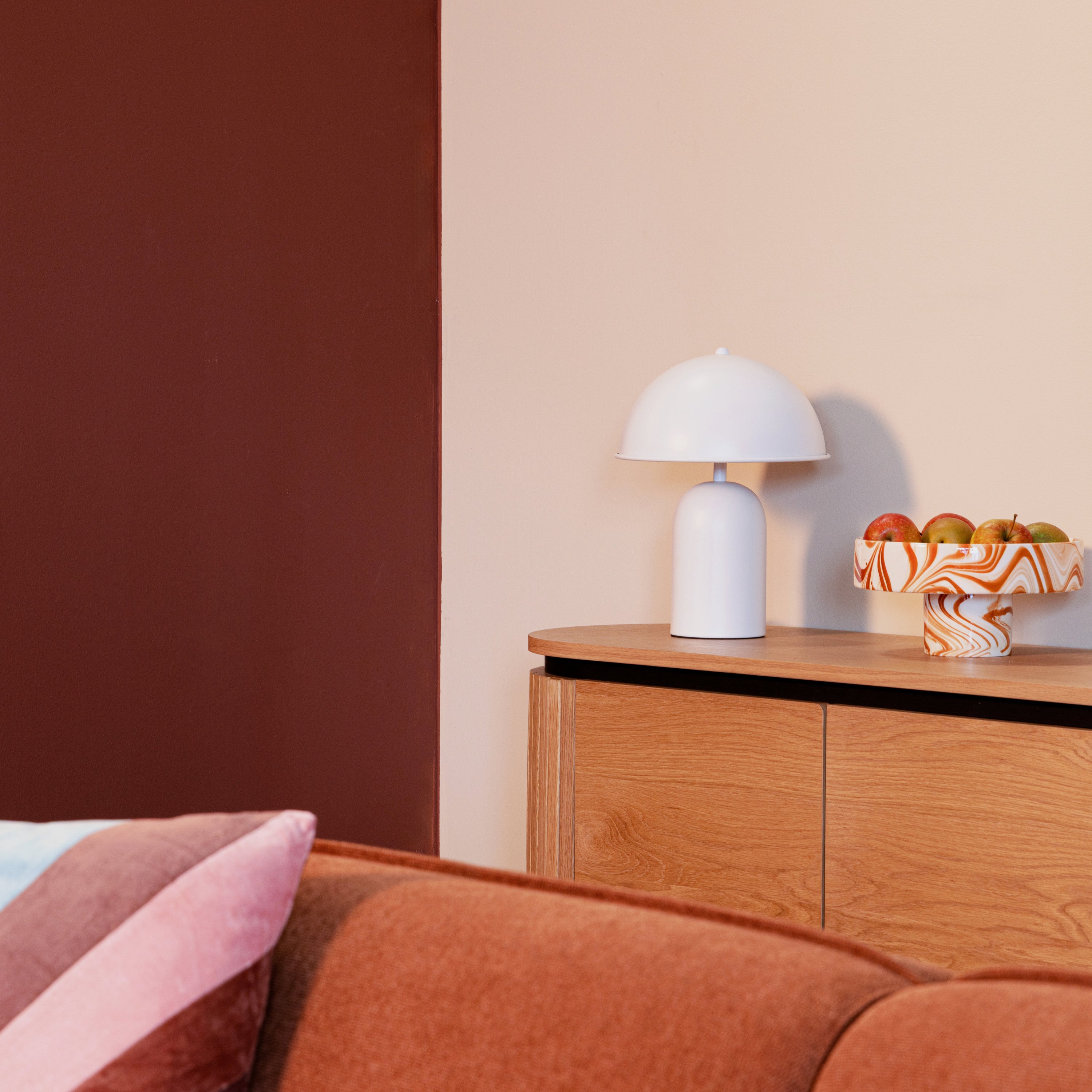 by fonQ Bulb Mushroom Tafellamp Ø 25 cm - Wit