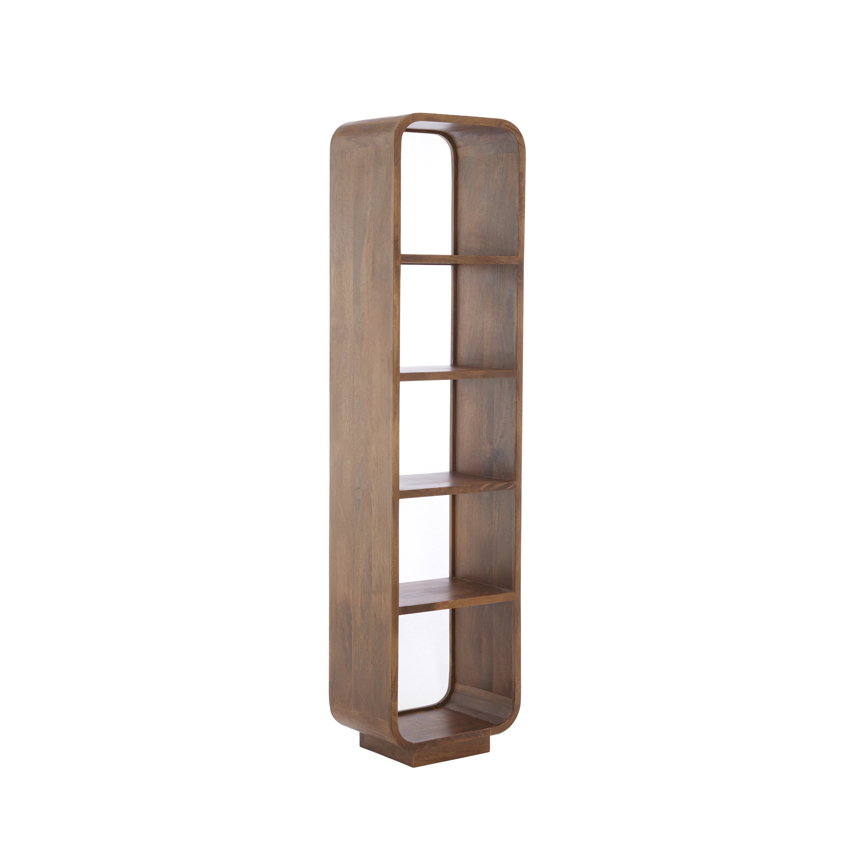 Light&living Kast open 50x35x200 cm DANE hout olie bruin