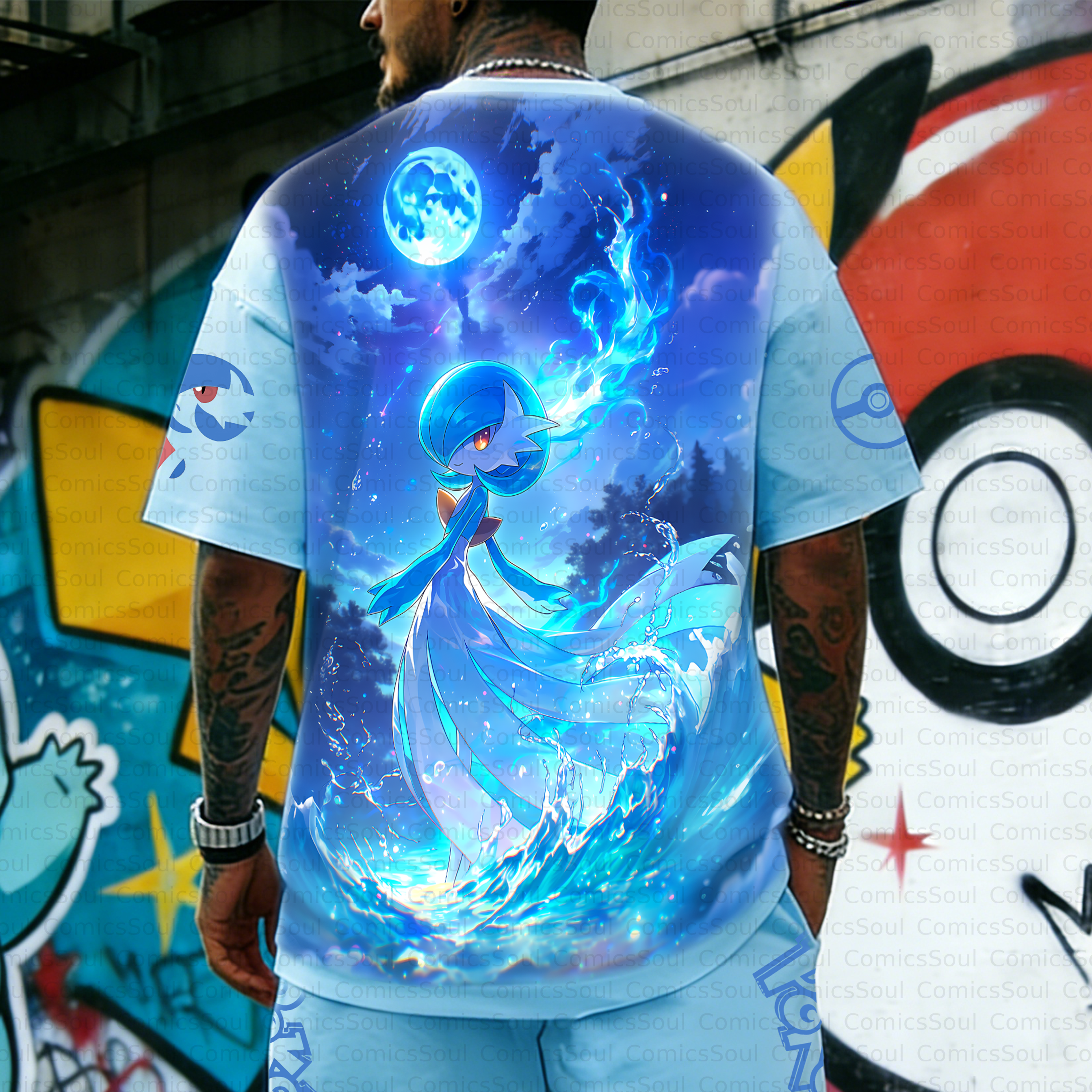 Unisex Anime Inspired Vintage T-Shirt