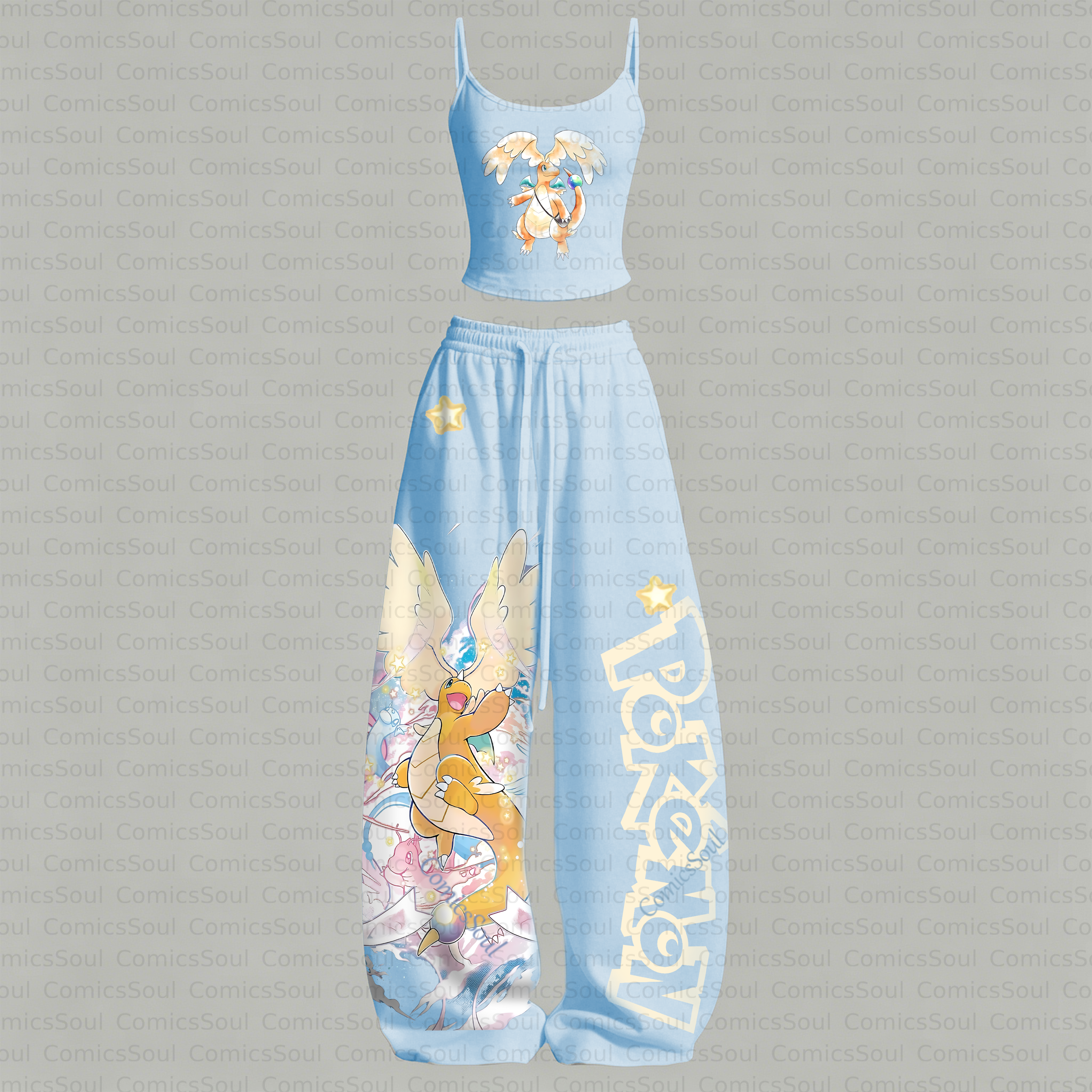 Pokémon Top & Elasticated Trousers Two-Piece Set