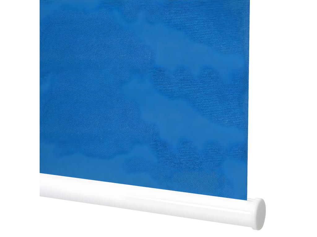Estor enrollable Lujodec-D52, azul