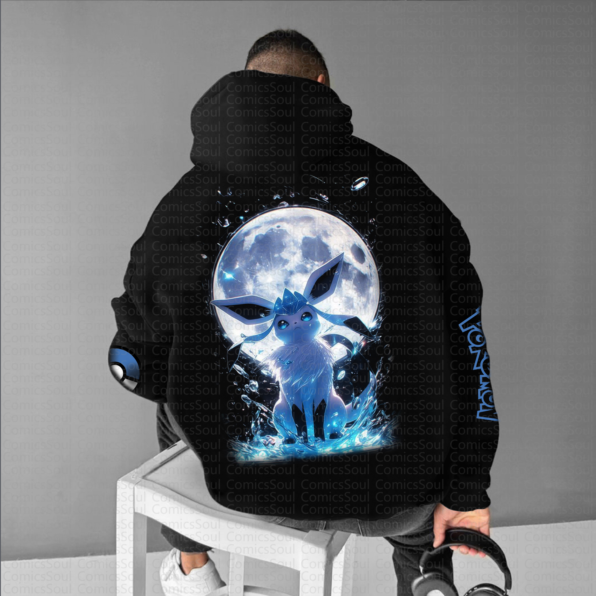 Unisex “Comicssoul” Anime Graphic Streetwear Vintage Hoodie
