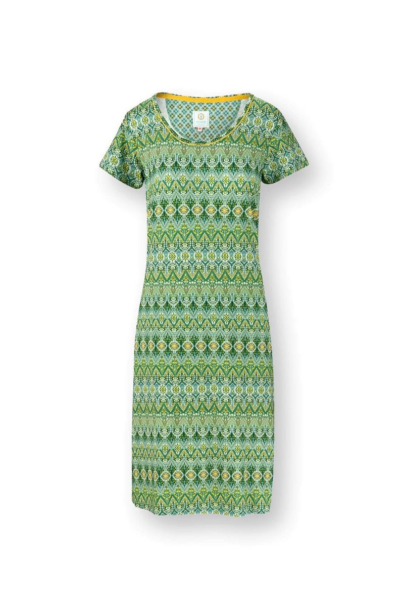 Daniela Nightdress Short Sleeve Ashanti Green