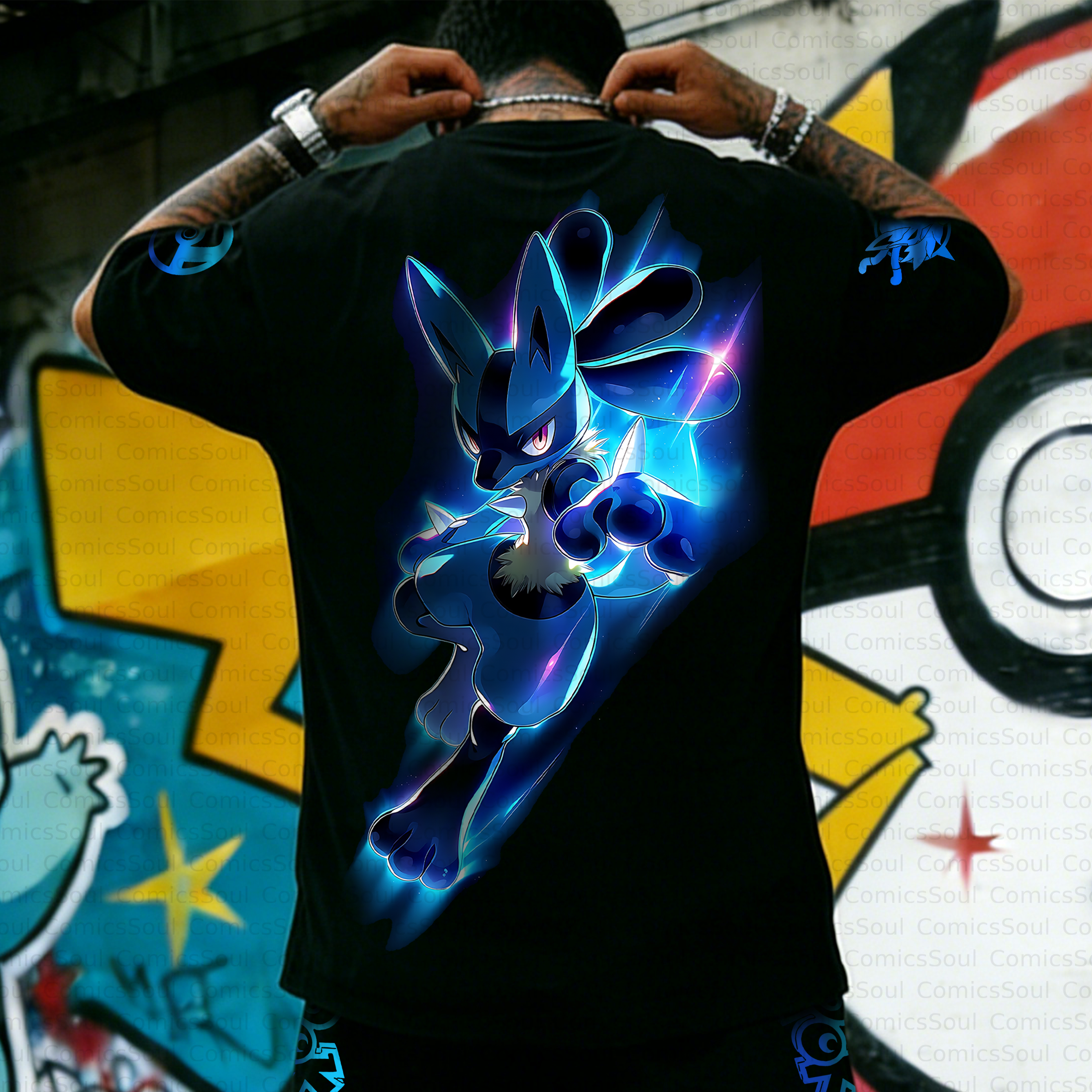 Unisex Anime Inspired Vintage T-Shirt