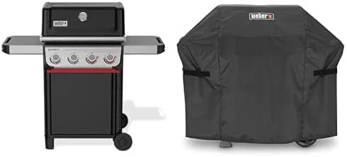 Weber Spirit E-325 Liquid Propane Gas Grill for Outdoor Cooking and BBQ, 3 Burners