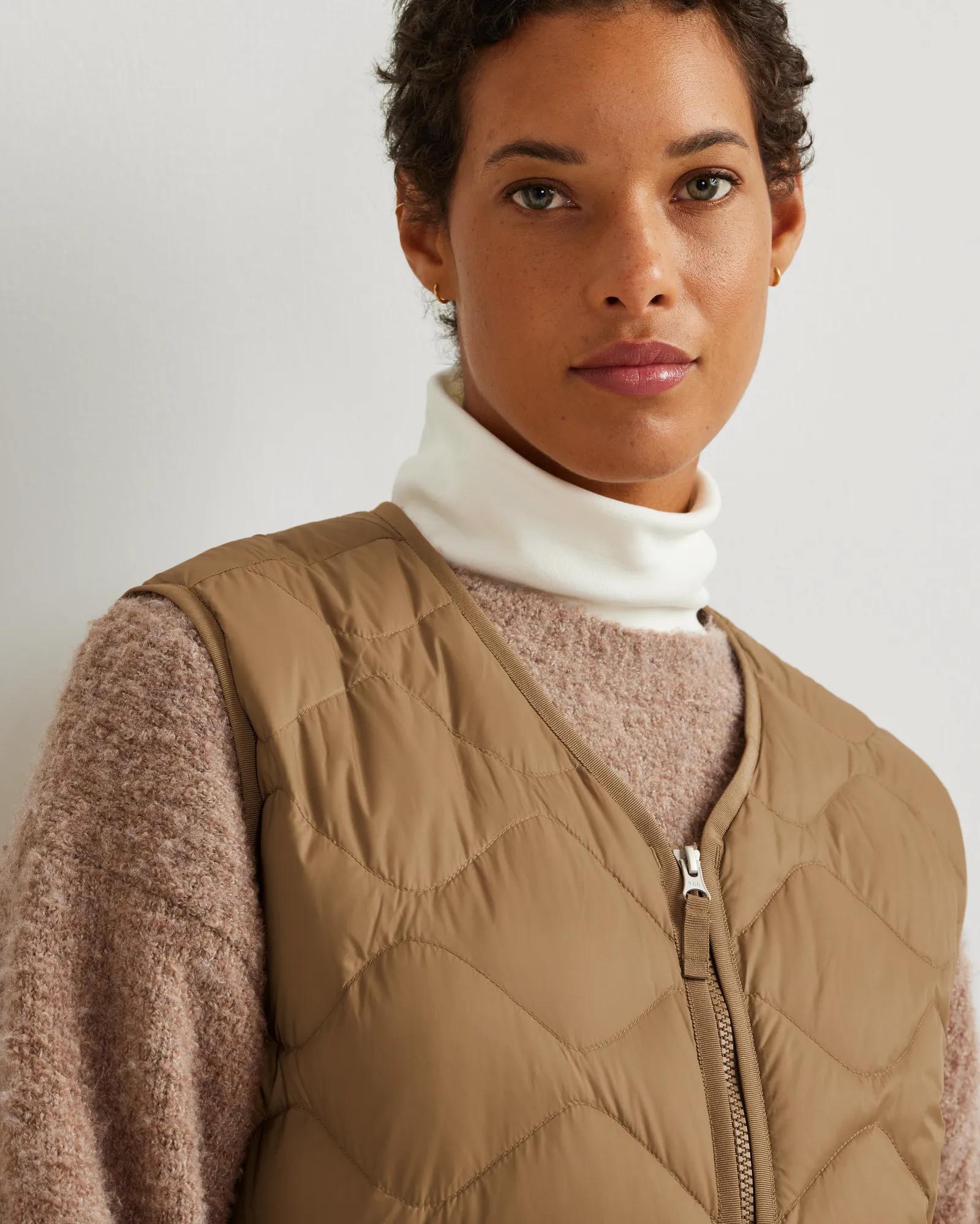 Women's Shaw Long Down Vest - Eddie Bauer Outlet
