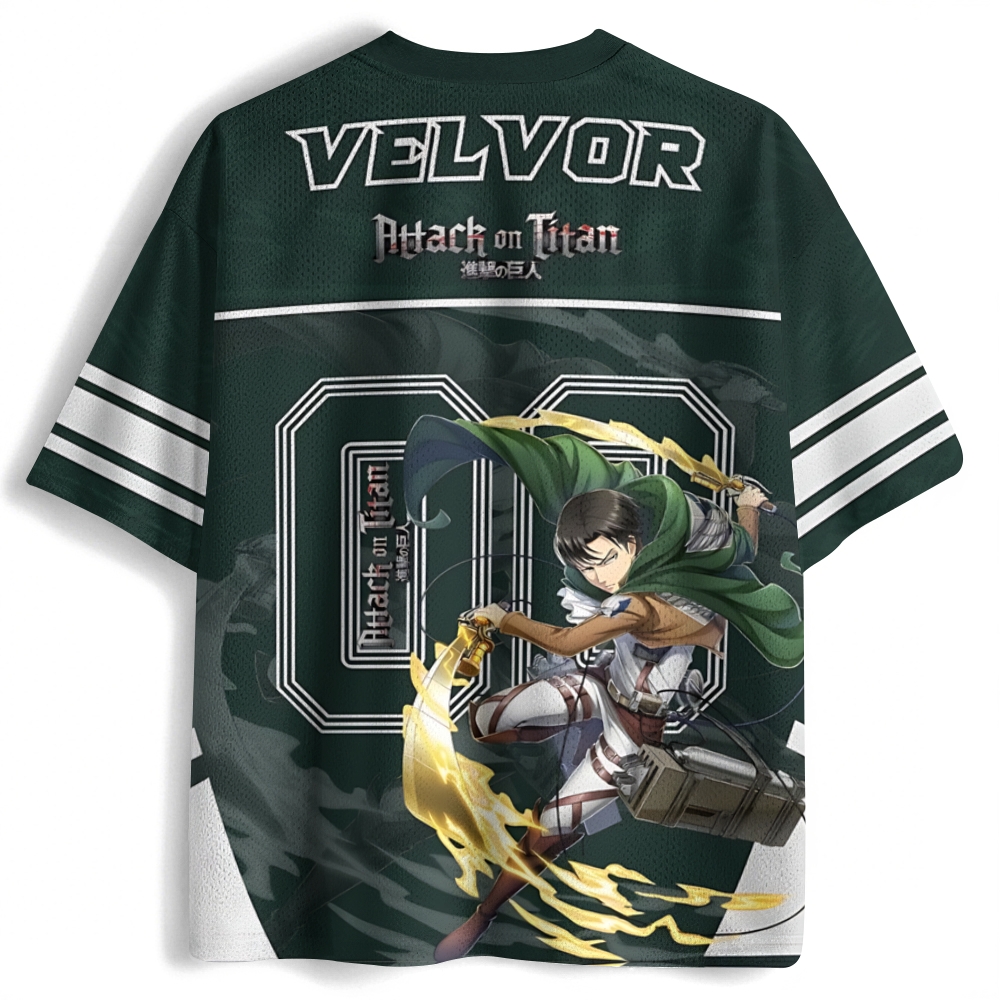 Attack on Titan Anime Football Jersey