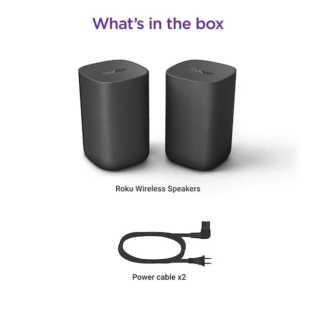 Roku Wireless Speakers 6.1-in 80-Watt Set Of 2 - Image 5 Roku Wireless Speakers 6.1-in 80-Watt Set Of 2 - Image 5
